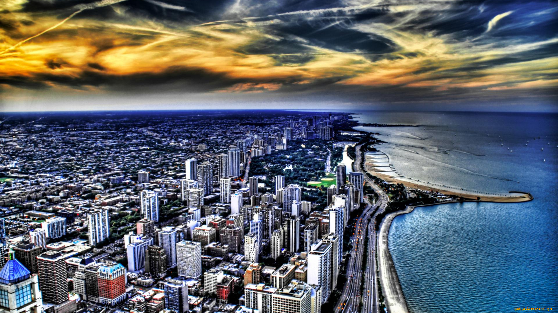 chicago, города, Чикаго, сша