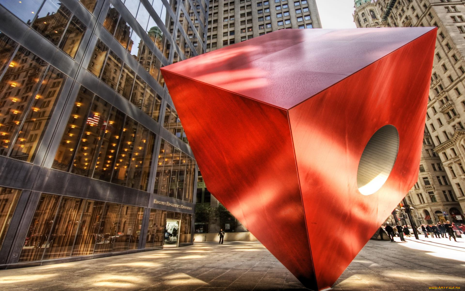 города, нью, йорк, сша