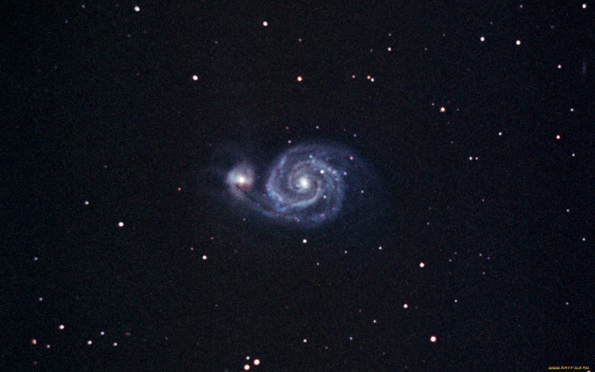 космос, галактики, туманности