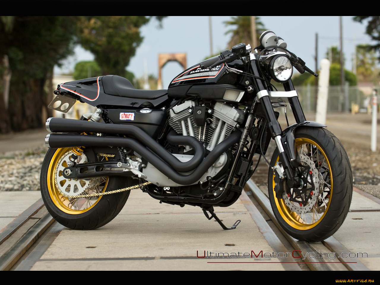 мотоциклы, harley, davidson