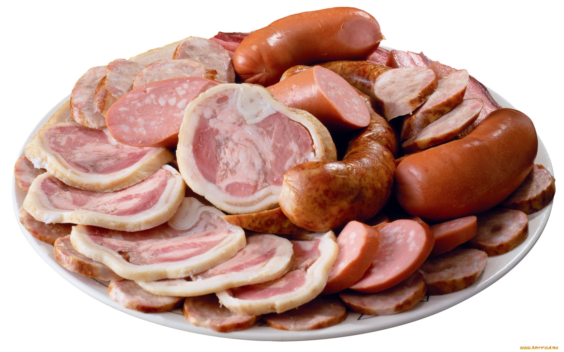 еда, колбасные, изделия, колбаса, ломтики, сардельки