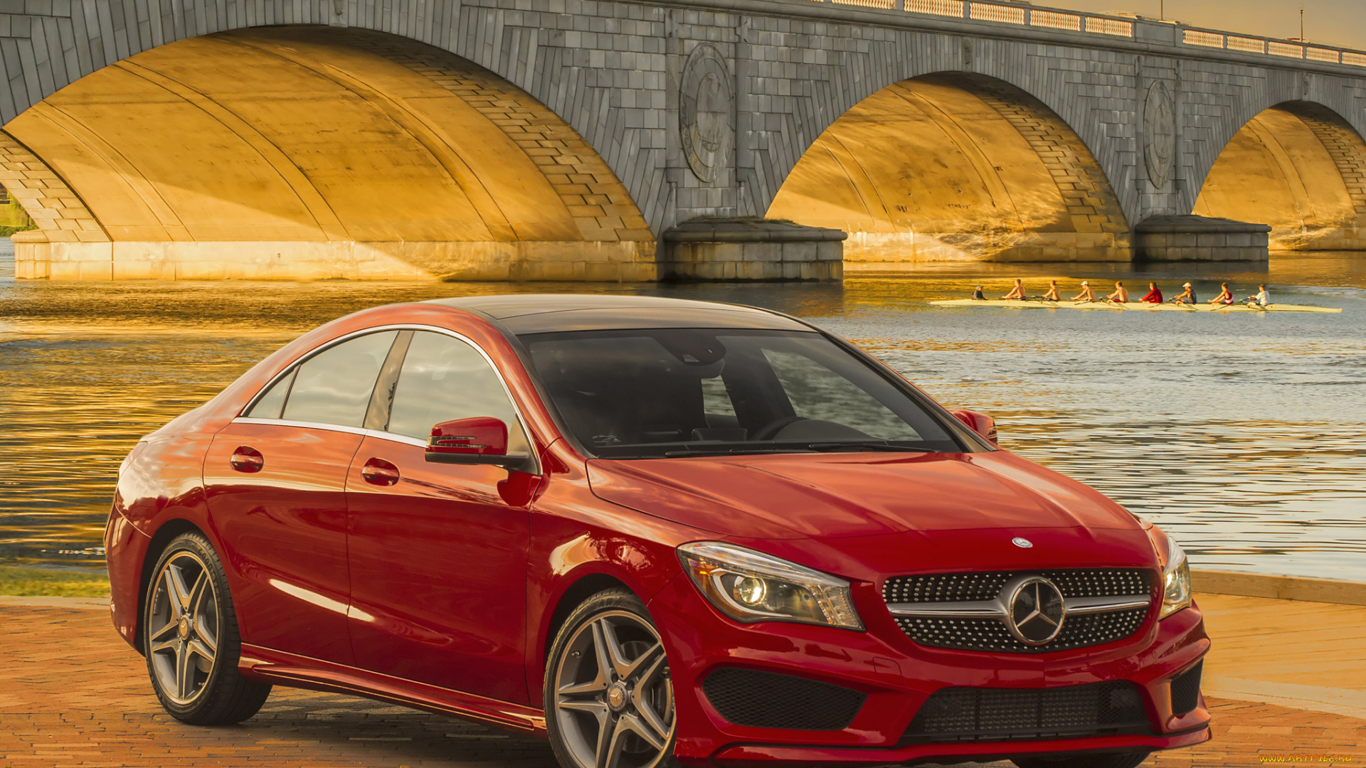 автомобили, mercedes-benz, amg, cla, 250, красный, sports, c117, 2013, us-spec, package