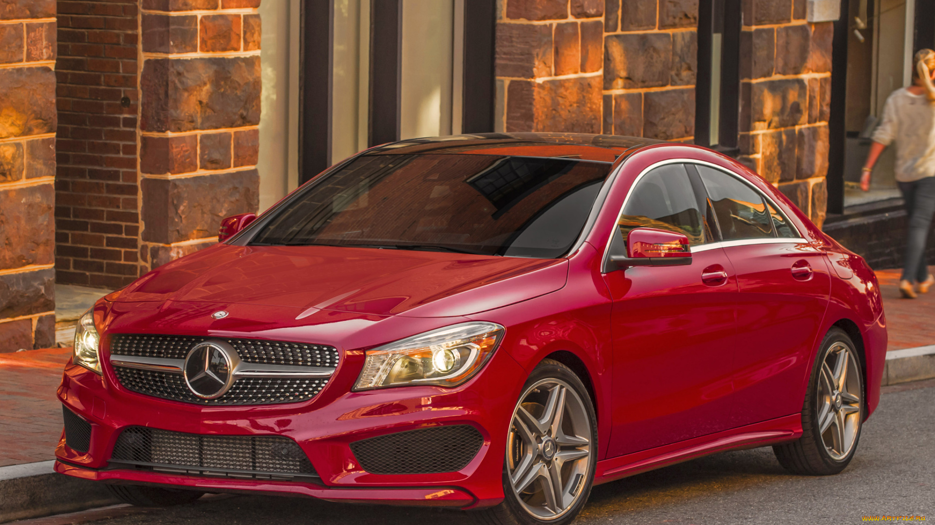 автомобили, mercedes-benz, красный, 2013, c117, us-spec, package, sports, amg, cla, 250