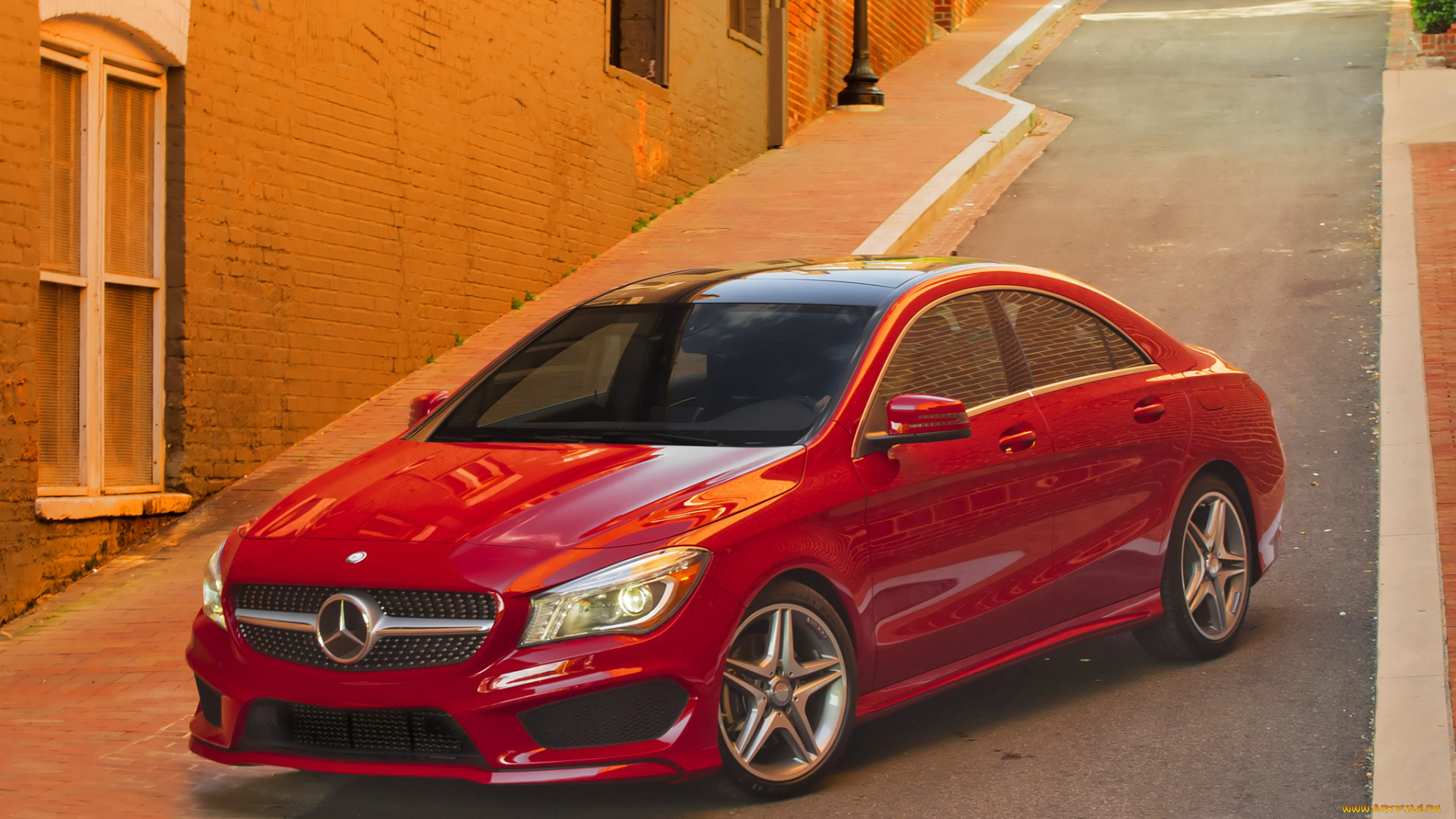 автомобили, mercedes-benz, us-spec, package, 2013, c117, sports, amg, красный, cla, 250