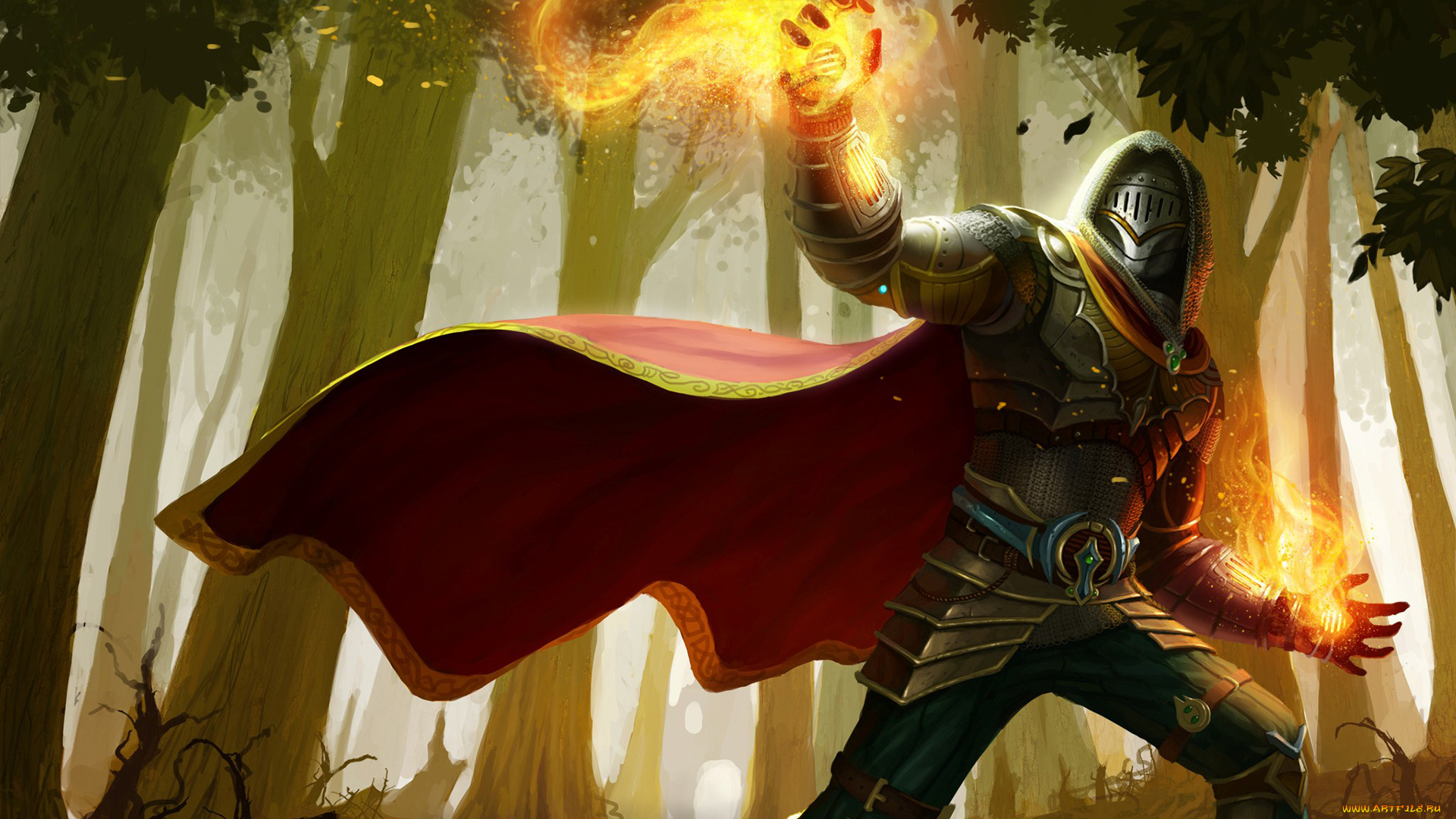 фэнтези, магия, шлем