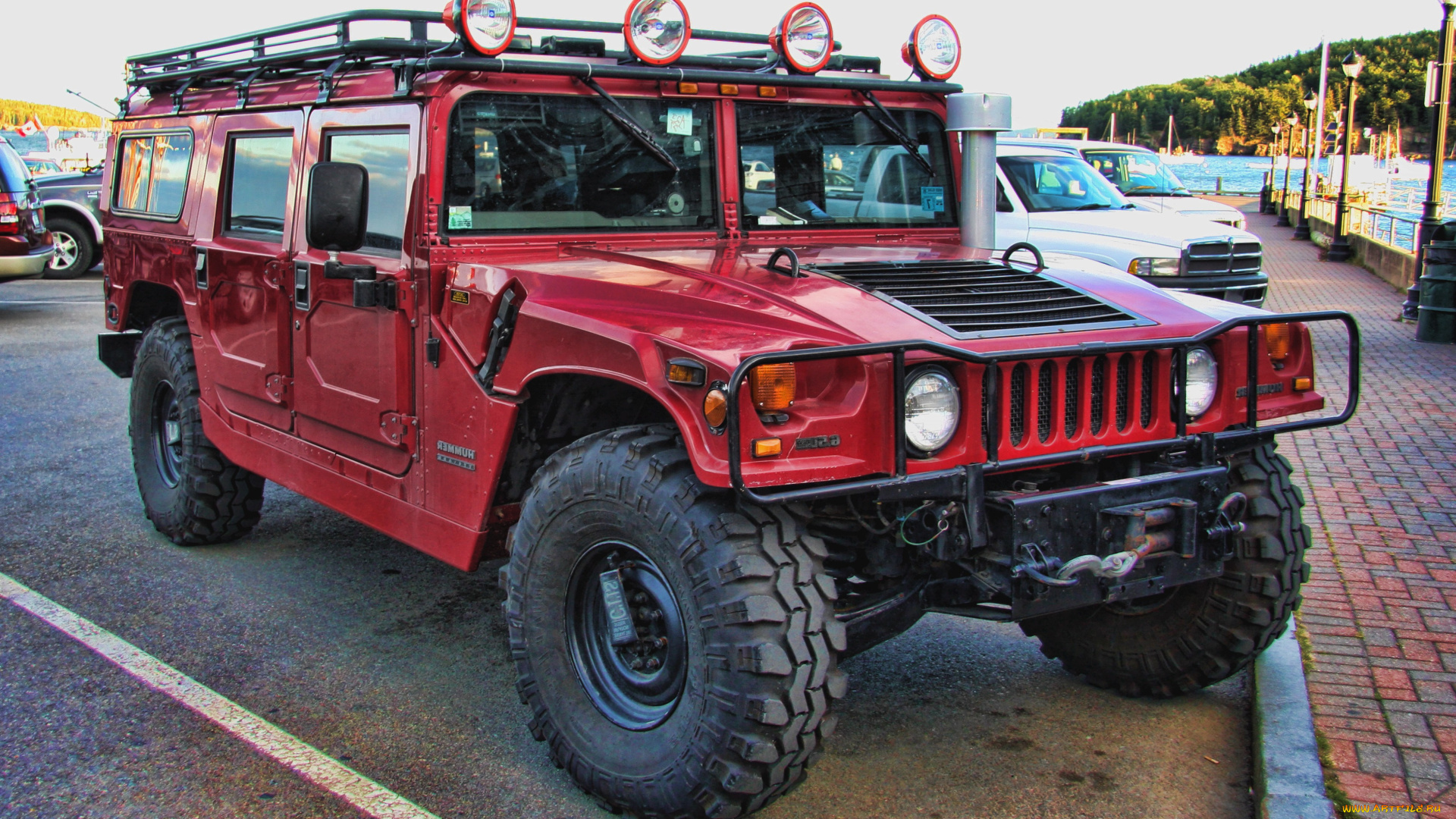 hummer, автомобили, выставки, и, уличные, фото, h1