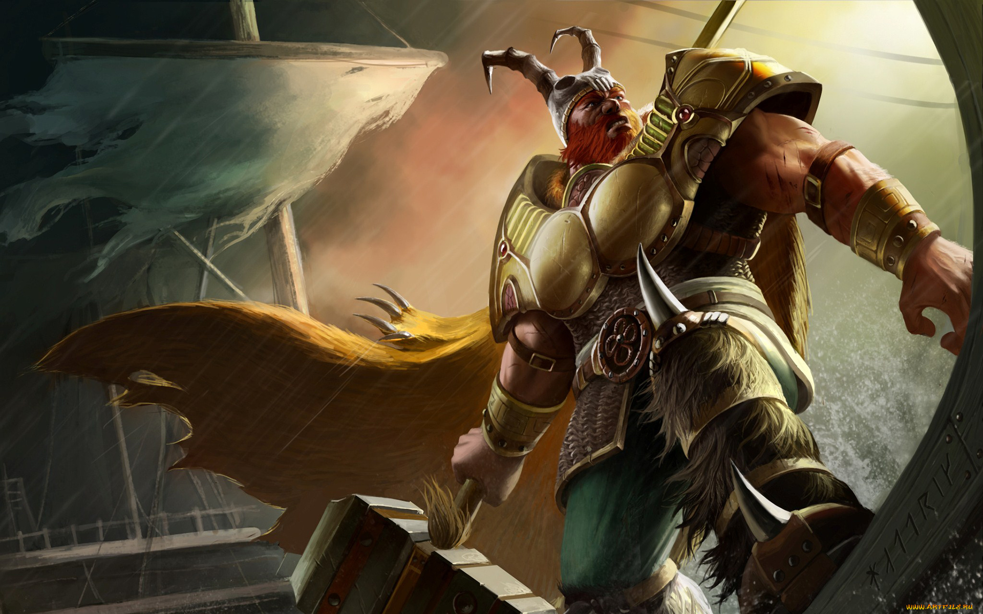 фэнтези, люди, доспехи