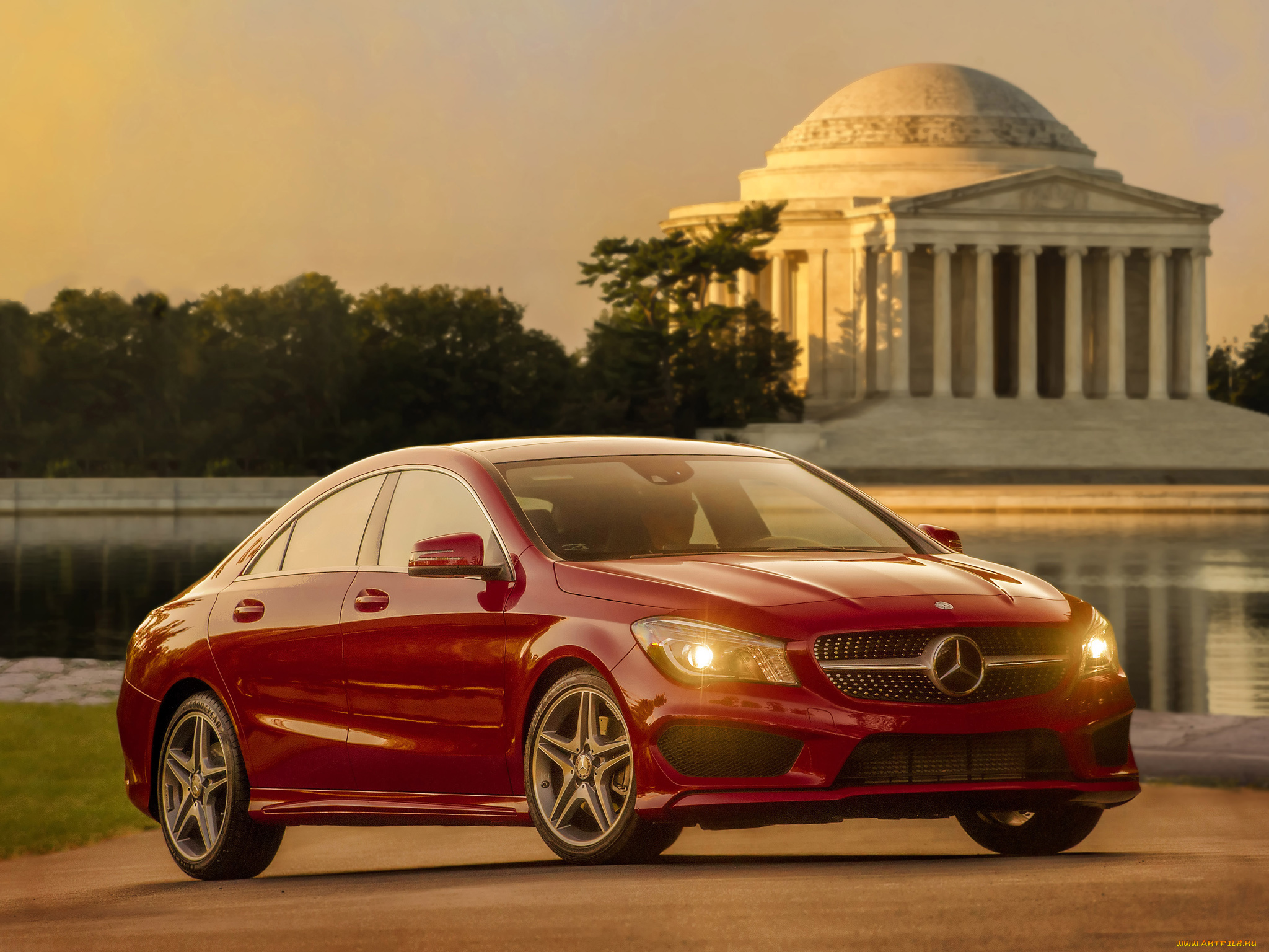 автомобили, mercury, package, красный, 2013, c117, us-spec, sports, amg, cla, 250, mercedes-benz