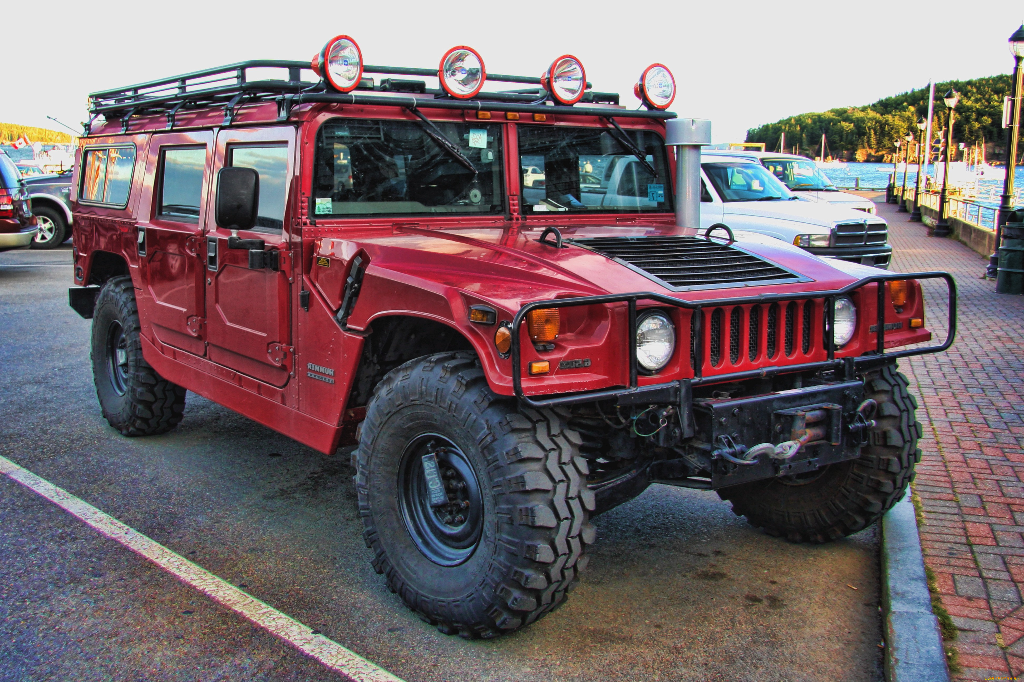 hummer, автомобили, выставки, и, уличные, фото, h1
