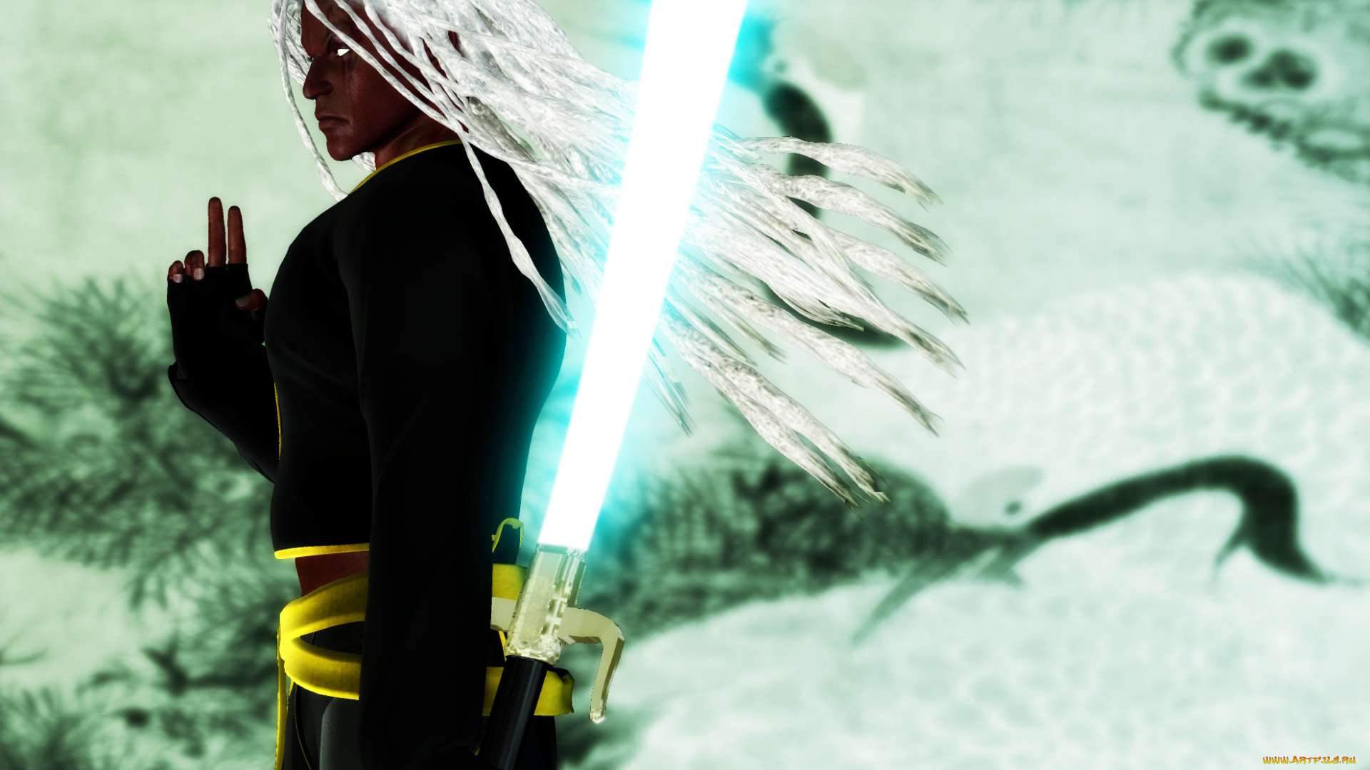 3д, графика, фантазия, , fantasy, взгляд, мужчина, фон