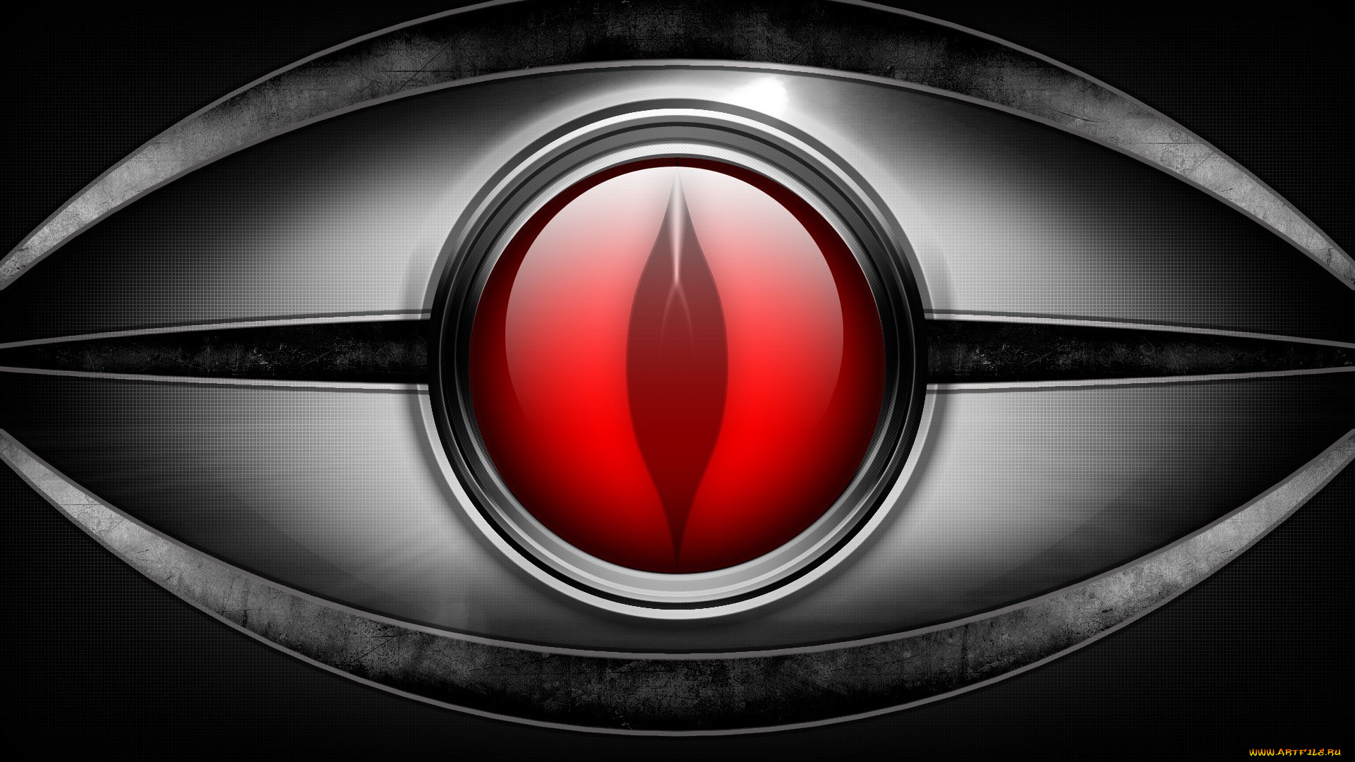 3д, графика, глаза, , eyes, глаз, металл, зрачок