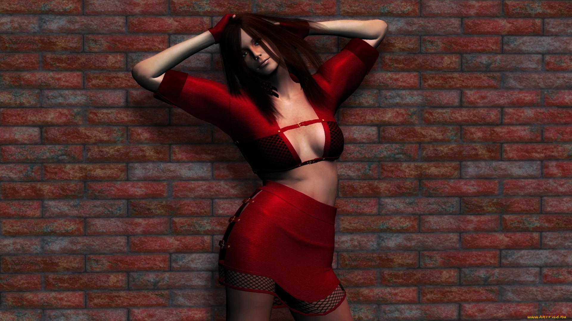 3д, графика, люди, , people, девушка, фон, взгляд