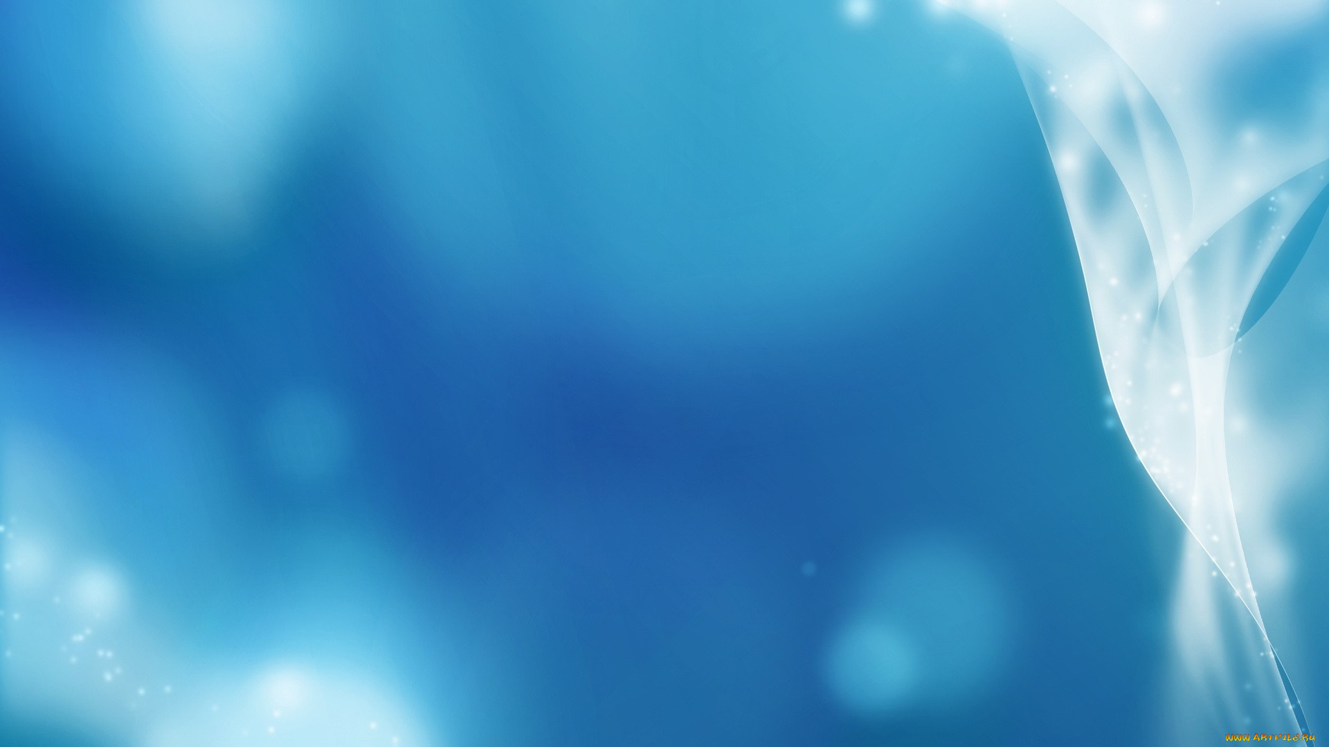 векторная, графика, графика, голубой, фон, абстракция, пятна, минимализм