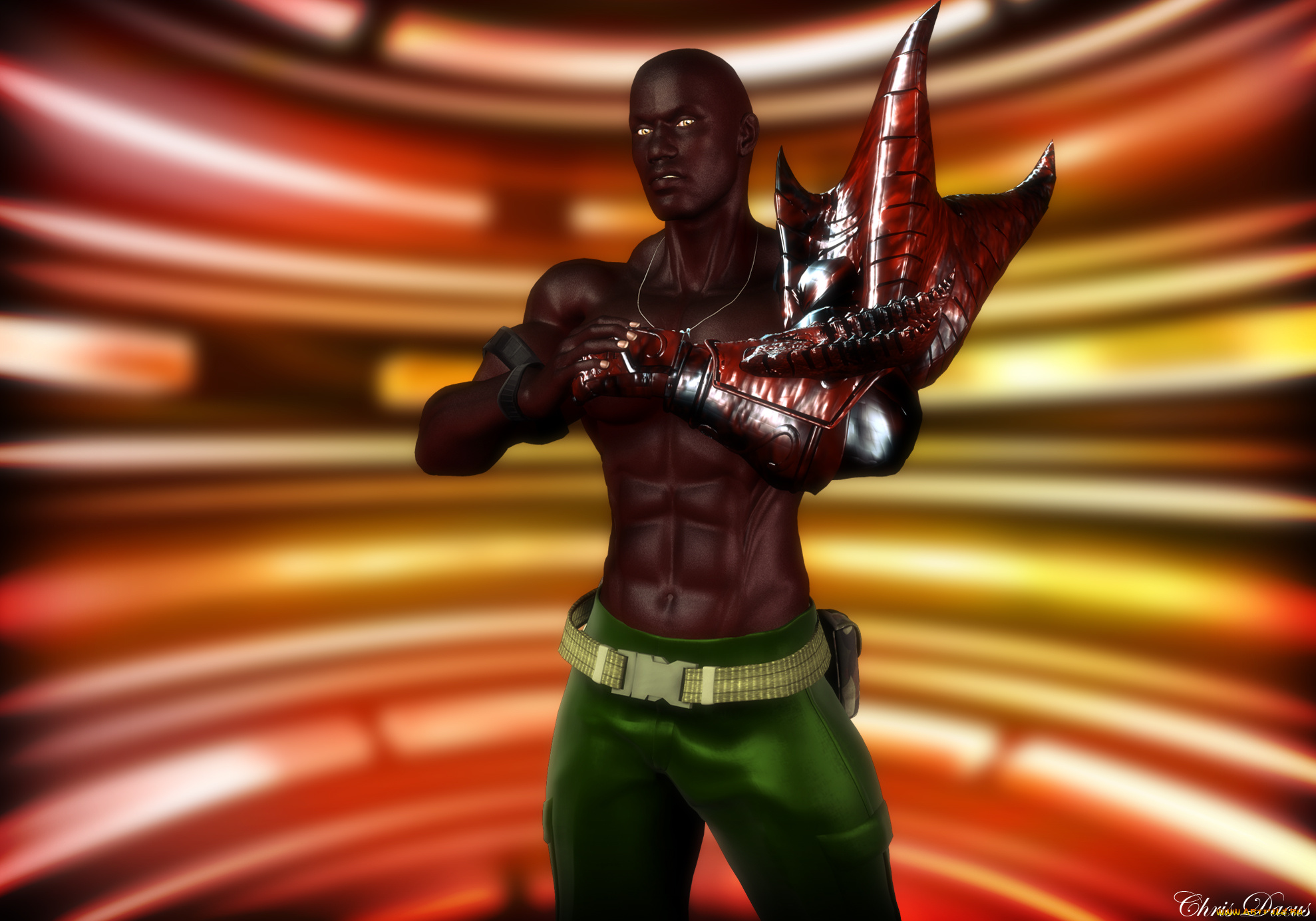 3д, графика, фантазия, , fantasy, мужчина, фон, взгляд