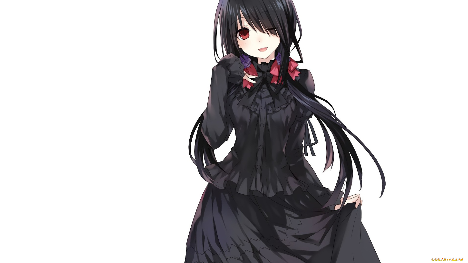 аниме, date, a, live, девушка