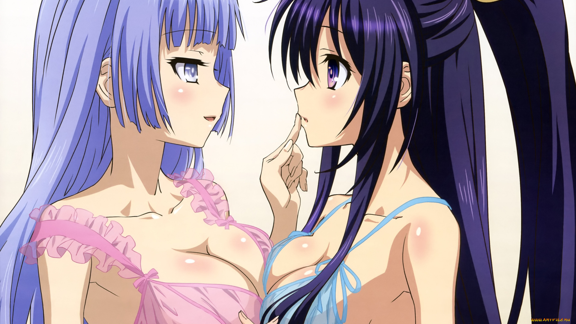 аниме, date, a, live, девушки