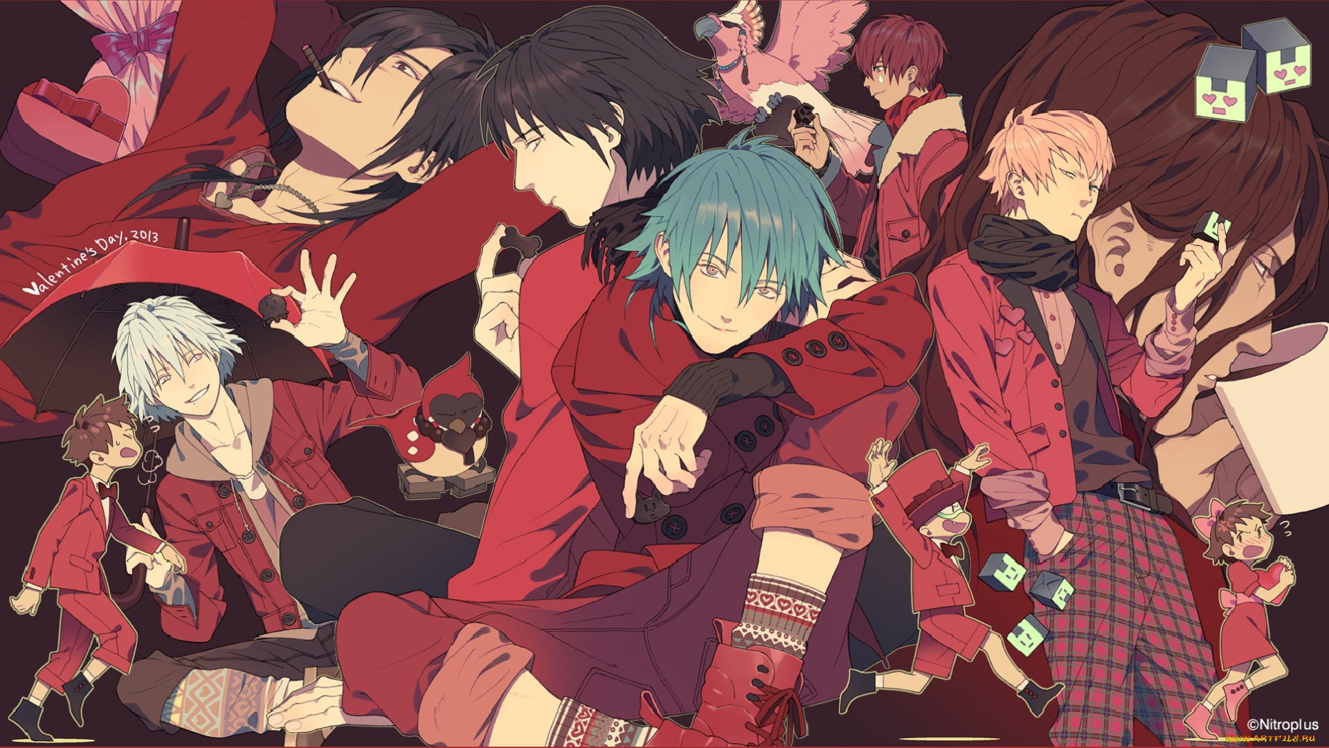 аниме, dramatical, murder, драматическое, убийство