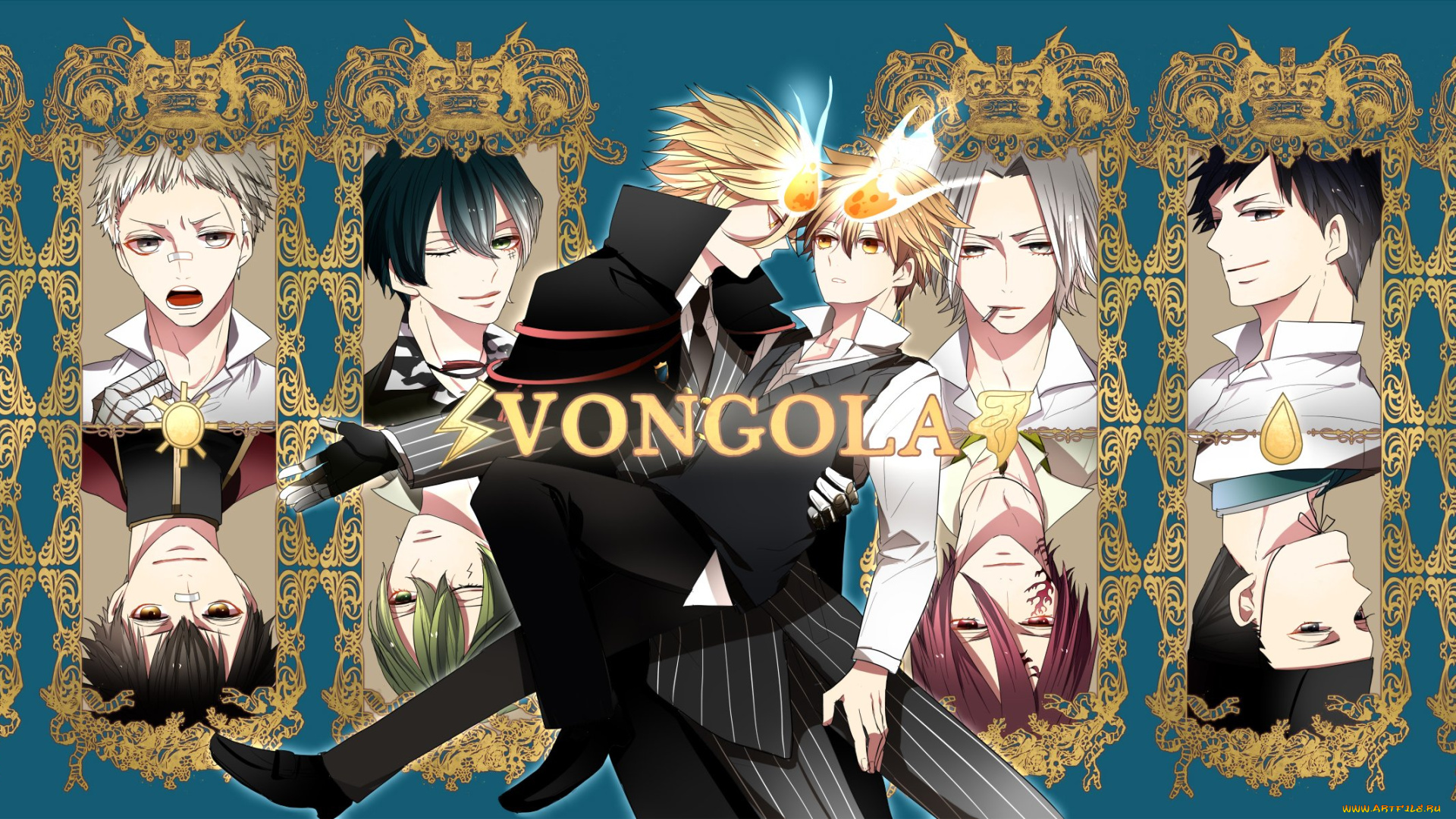 аниме, katekyo, hitman, reborn, учитель, мафиози, реборн