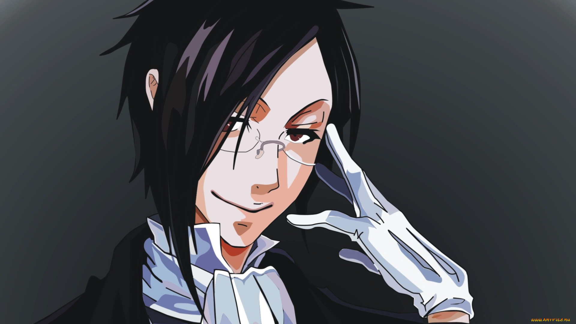 аниме, kuroshitsuji, арт, дворецкий, демон