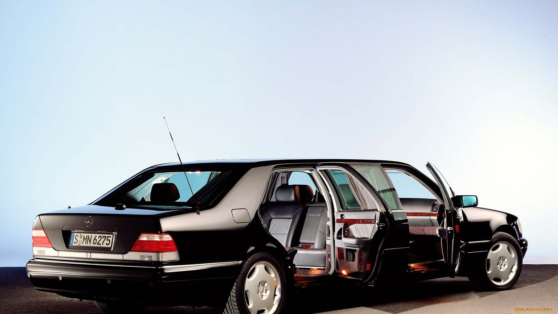 автомобили, mercedes-benz, mercedes, benz, long, limousine, pullman, black