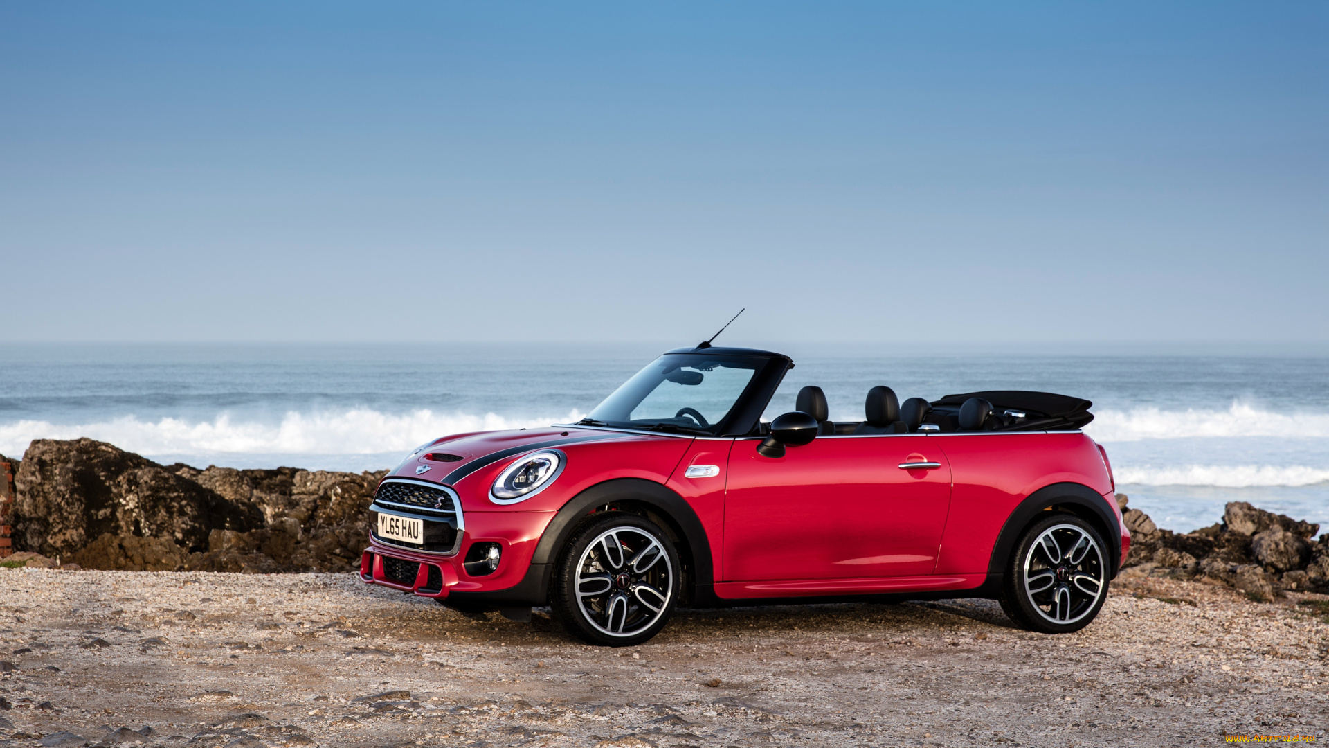 автомобили, mini, красный, f57, cooper, 2015г, s, cabrio, john, uk-spec, package, works