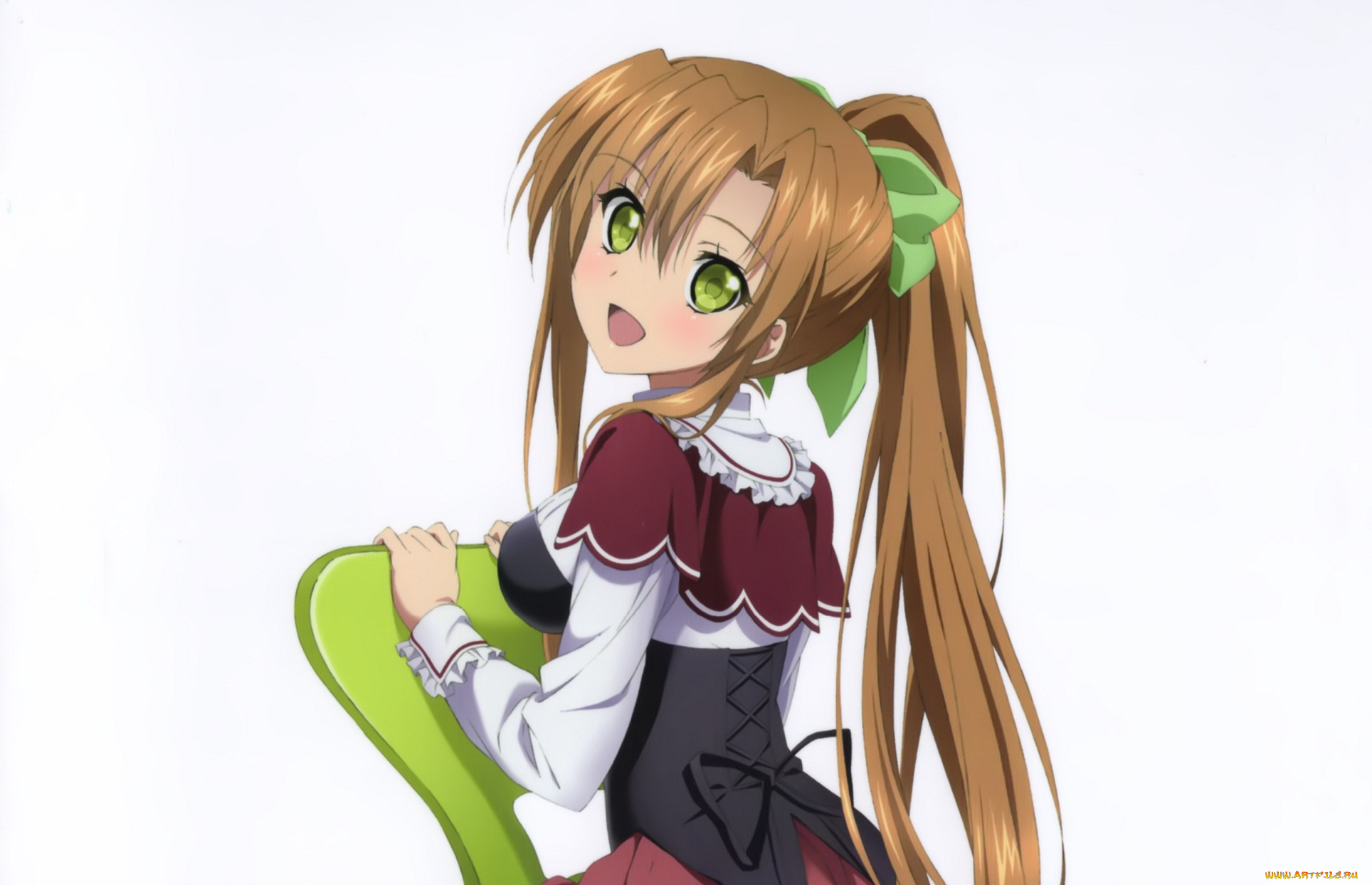 аниме, absolute, duo, девочка