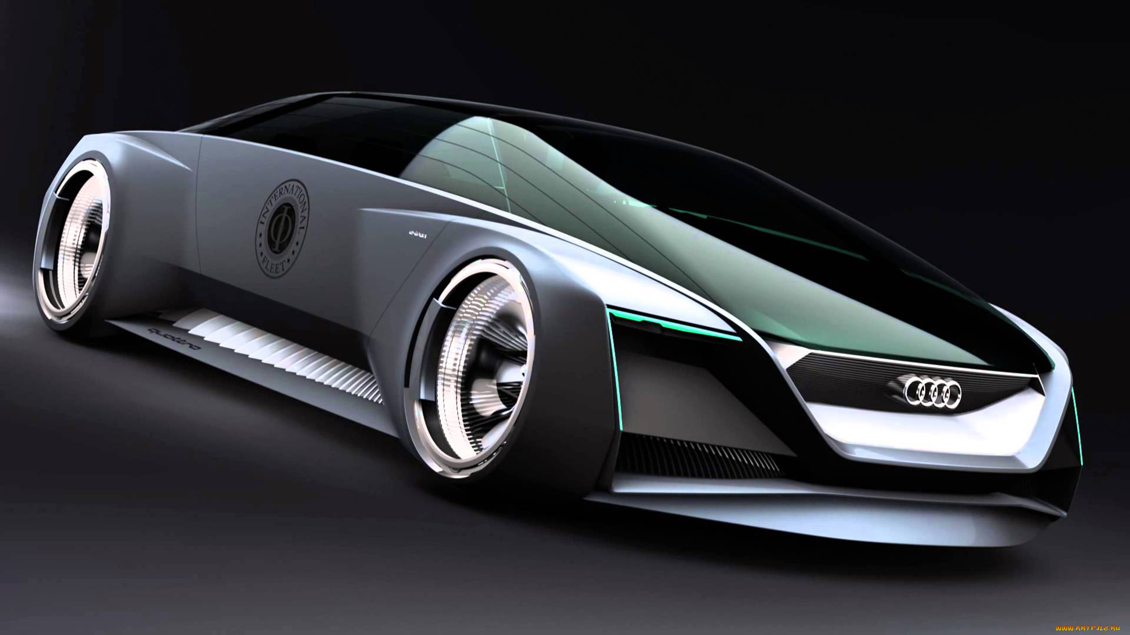 audi, fleet, shuttle, quattro, concept, автомобили, 3д, audi, fleet, shuttle, quattro, concept