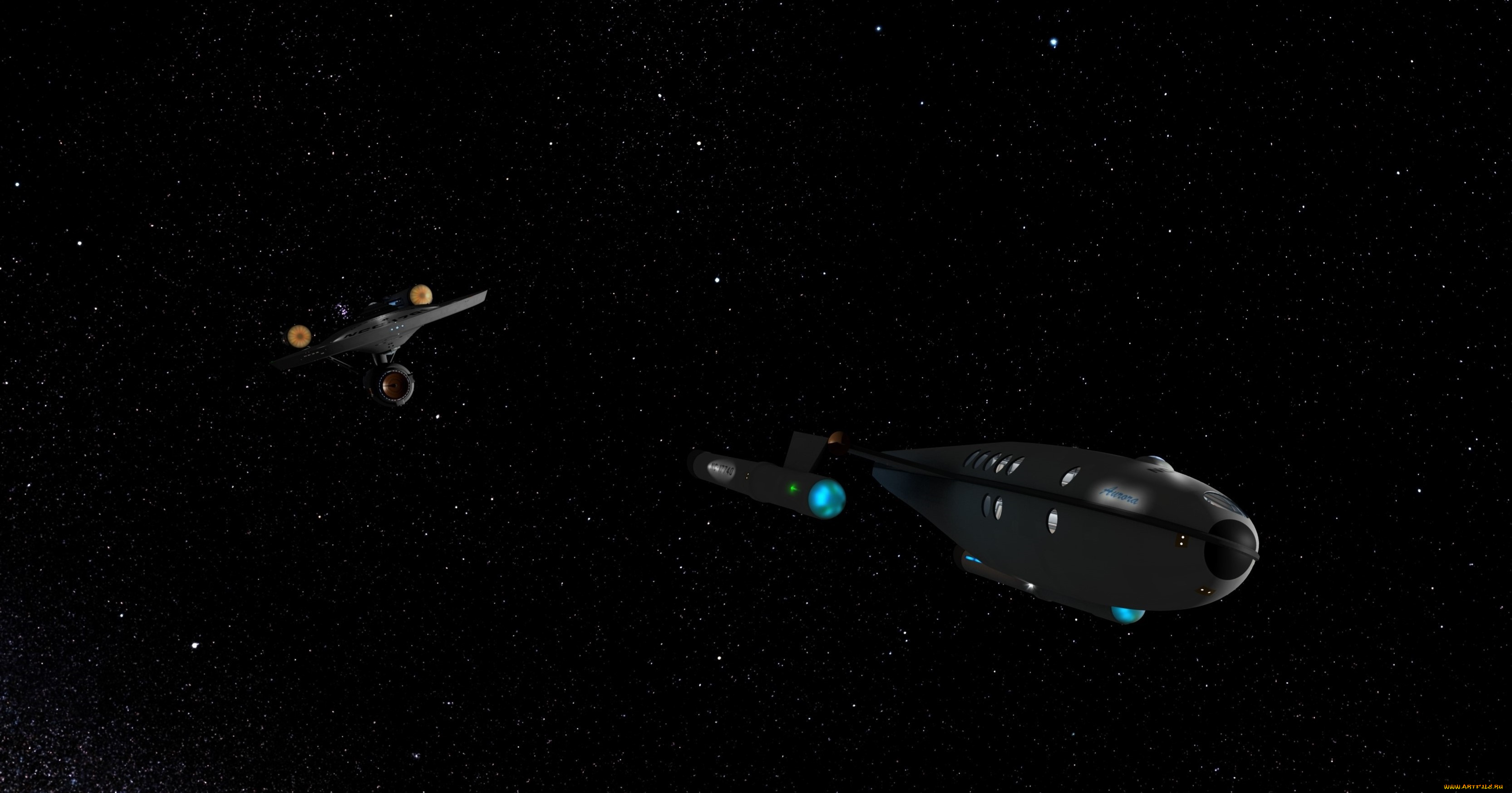 космос, арт, космический, корабль, вселенная, полет