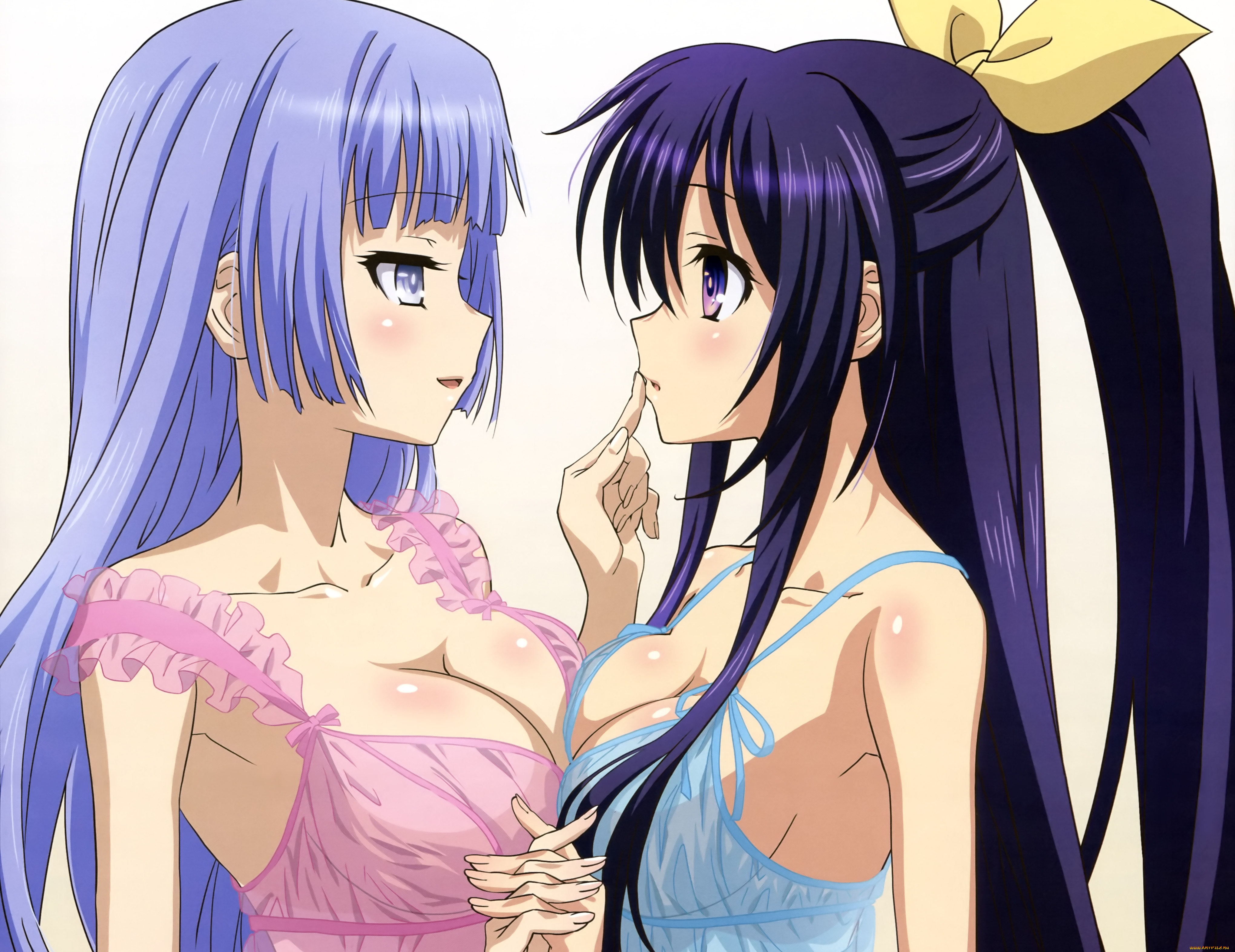 аниме, date, a, live, девушки