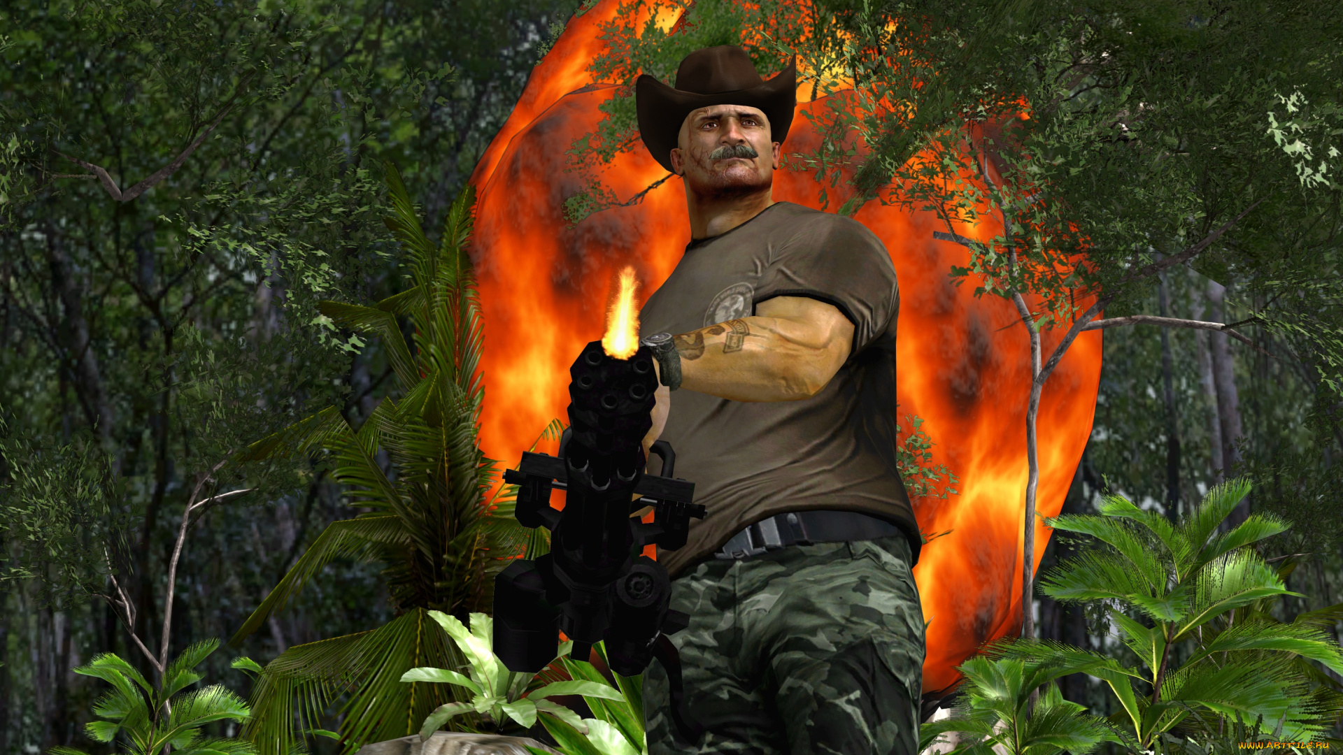 3д, графика, фантазия, , fantasy, мужчина, взгляд, фон