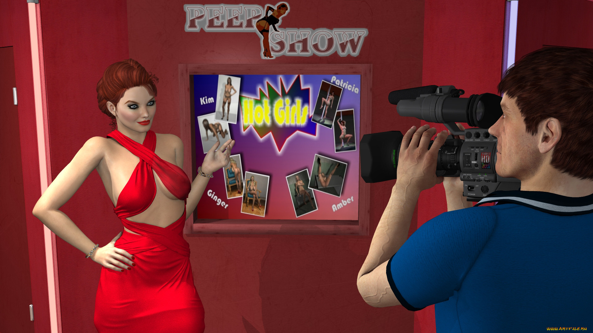 3д, графика, люди, , people, фон, взгляд, девушка