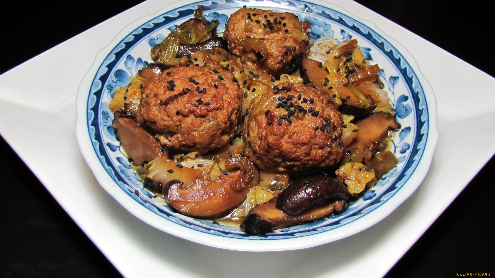 еда, мясные, блюда, тефтели