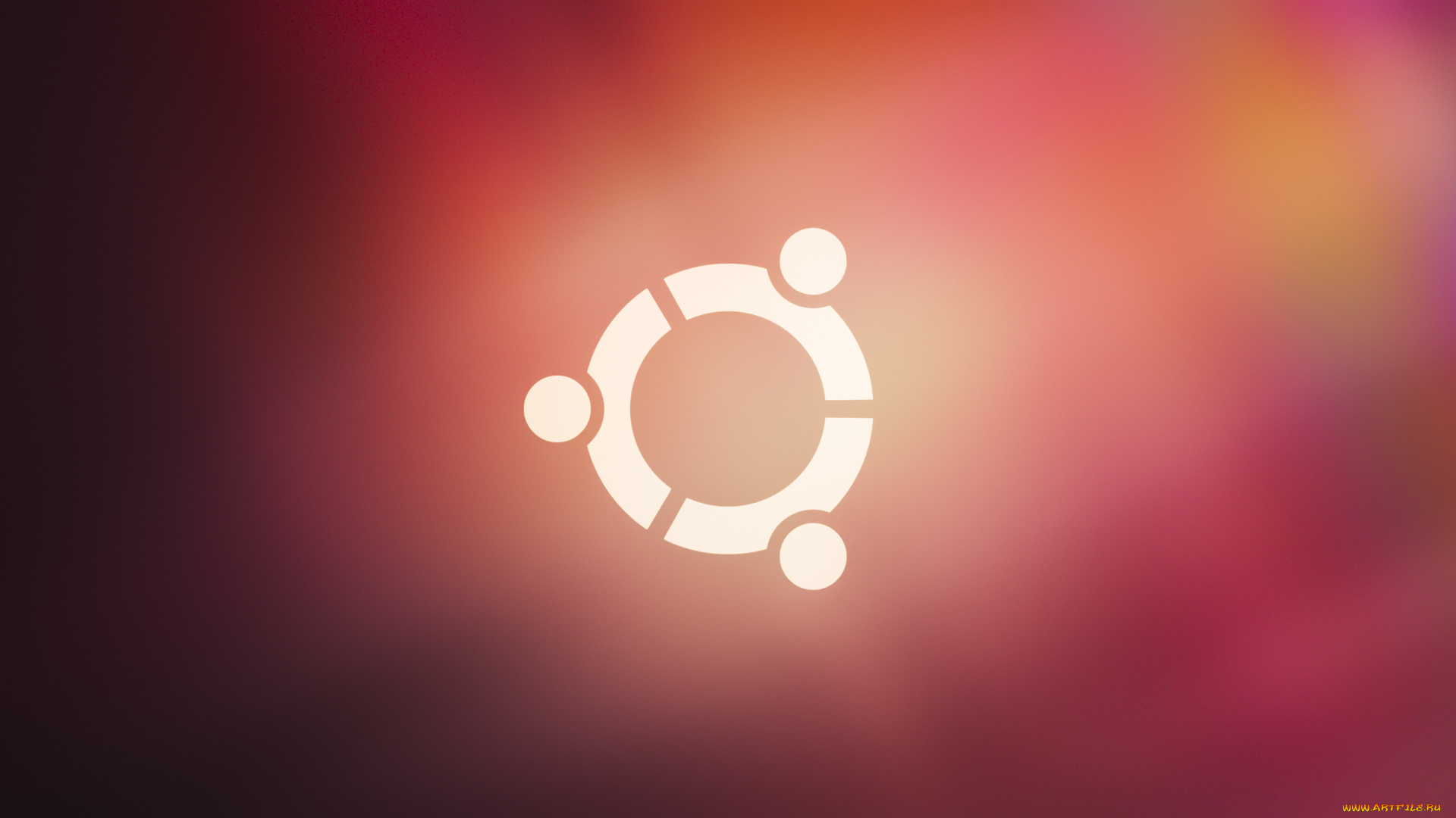 компьютеры, ubuntu, linux, логотип, фон