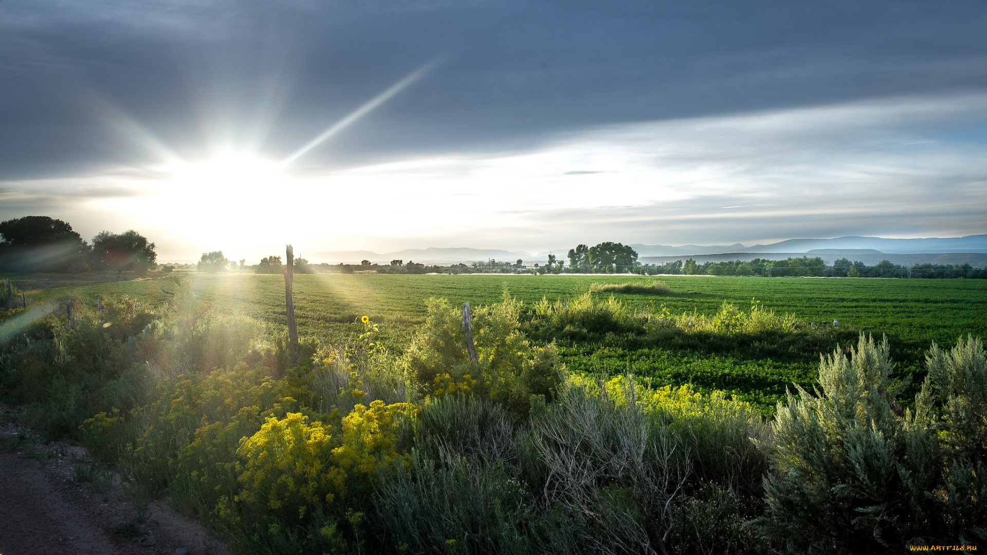 природа, восходы, закаты, рассвет
