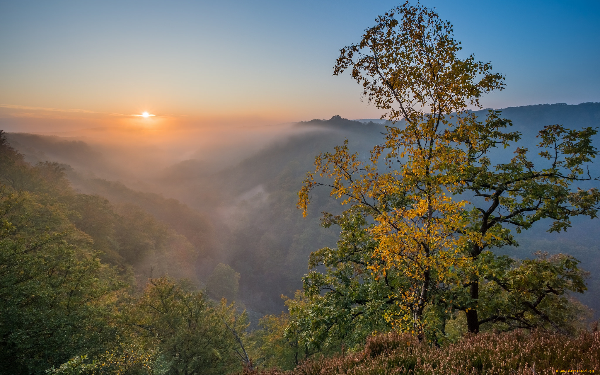 природа, восходы, закаты, рассвет