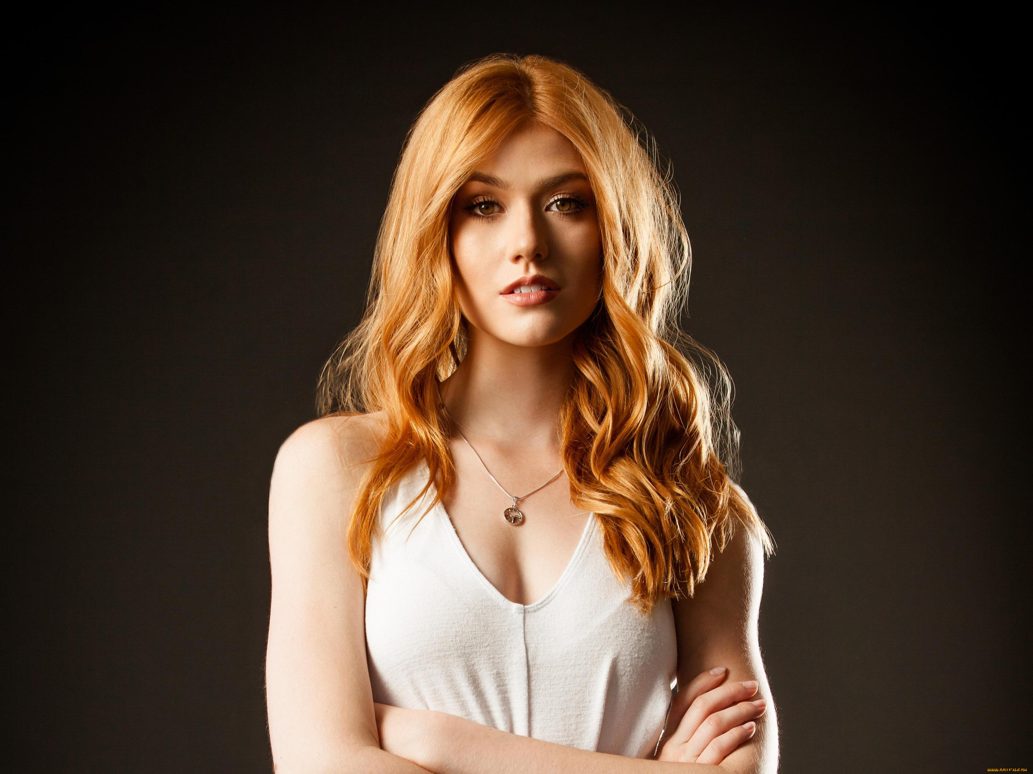 девушки, katherine, mcnamara, топ, актриса, рыжая