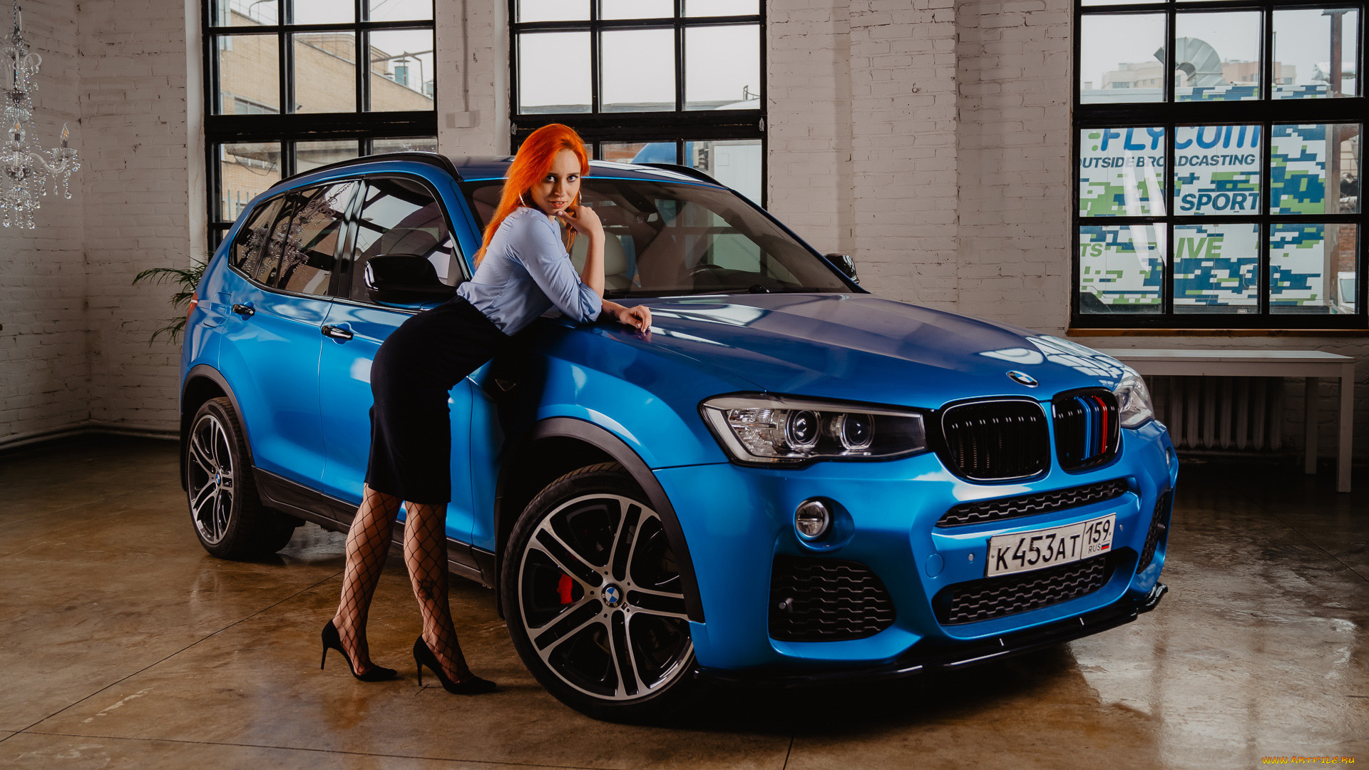 автомобили, -авто, с, девушками, bmw, x3