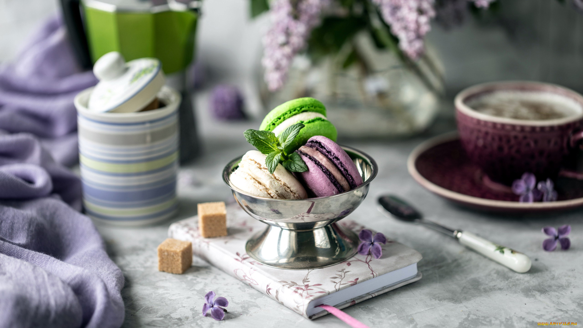 еда, макаруны, печенье, сахар, лакомство