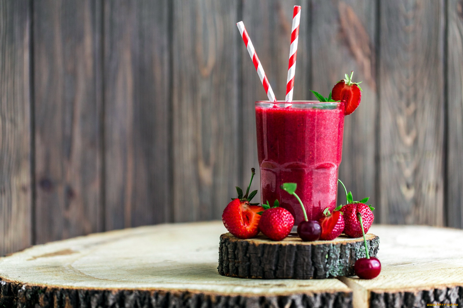 еда, напитки, смузи, ягоды