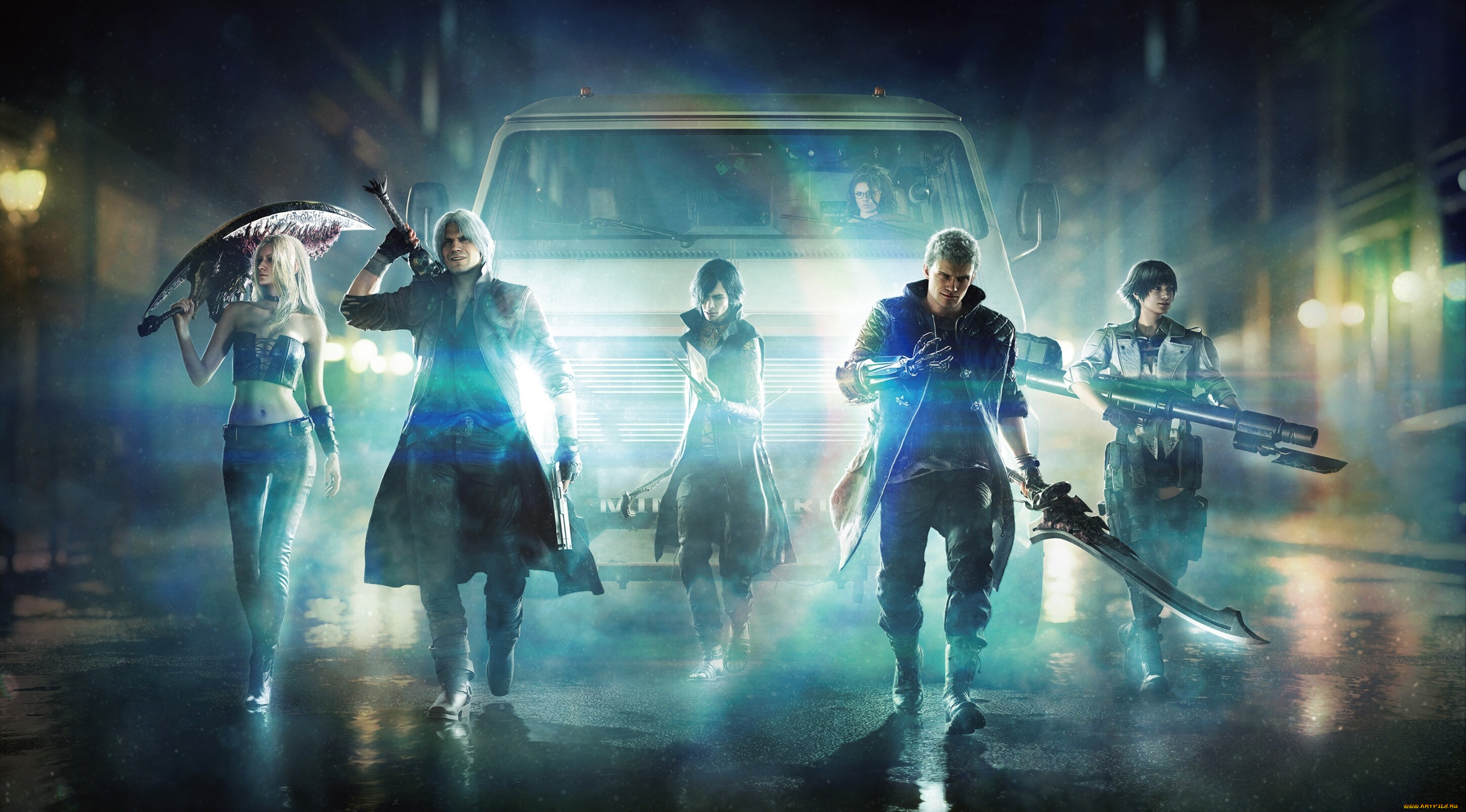 devil, may, cry, 5, видео, игры, devil, may, cry, 5, capcom, слэшер, dante, trish