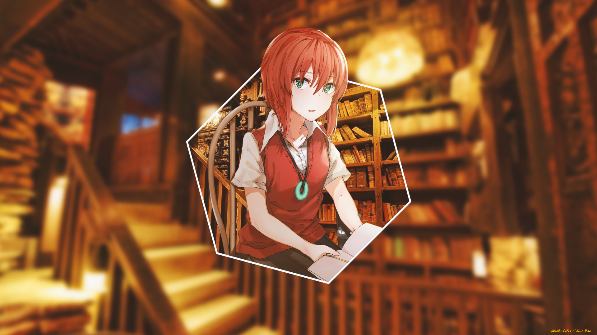 аниме, mahou, tsukai, no, yome, невеста, чародея