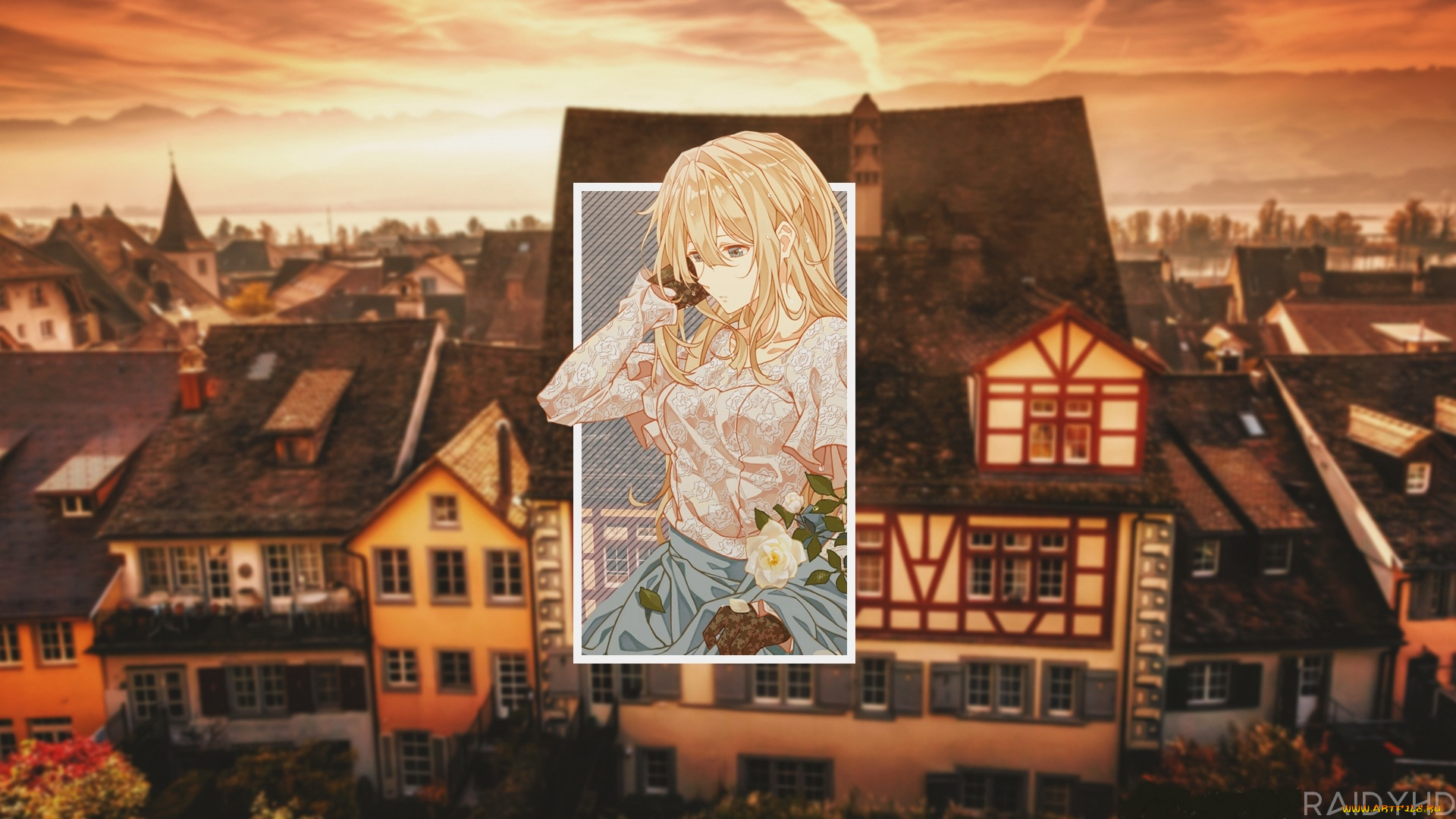 аниме, violet, evergarden, violet, evergarden