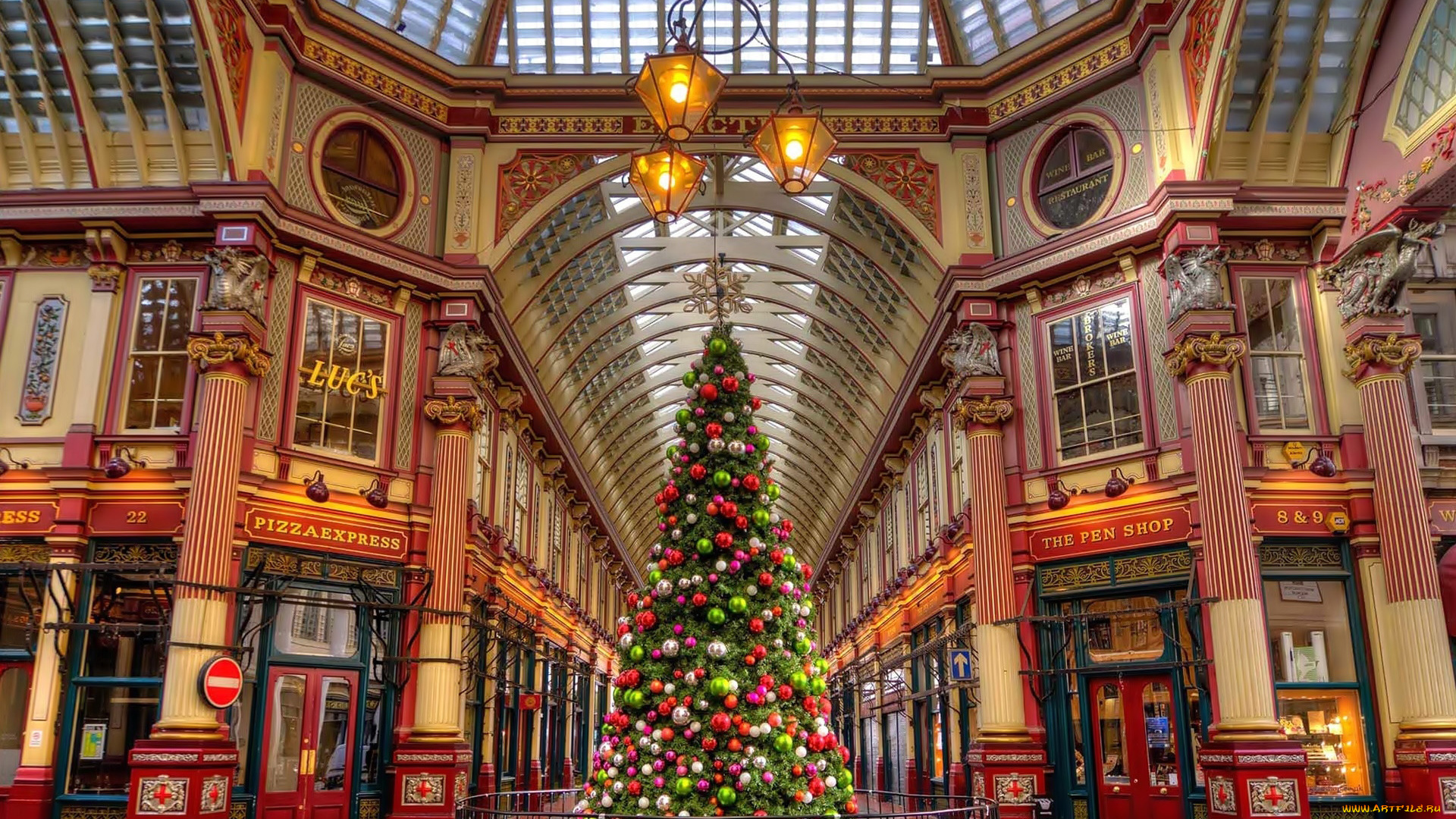 праздничные, ёлки, магазины, елка, праздник