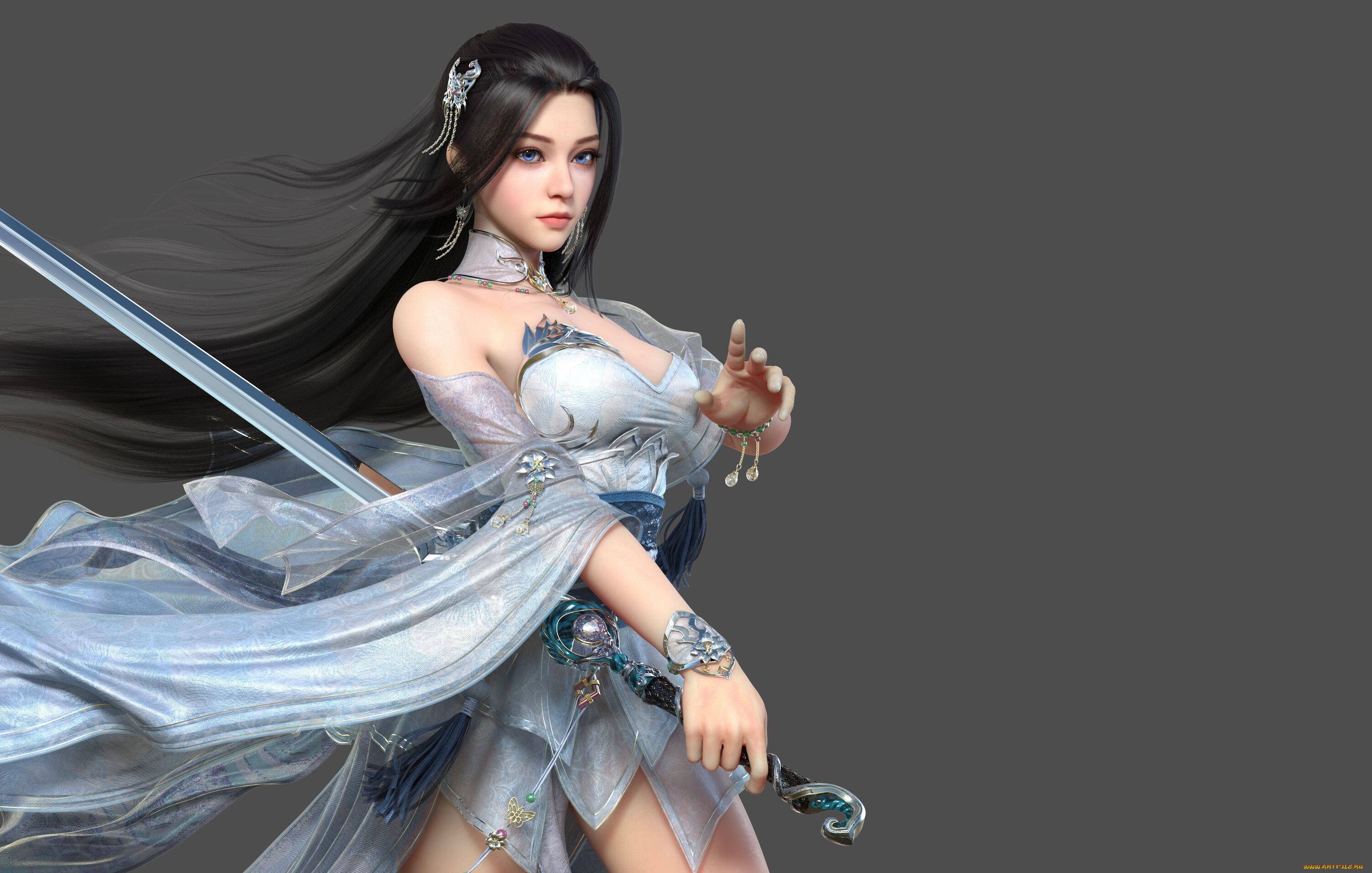 3д, графика, фантазия, , fantasy, девушка