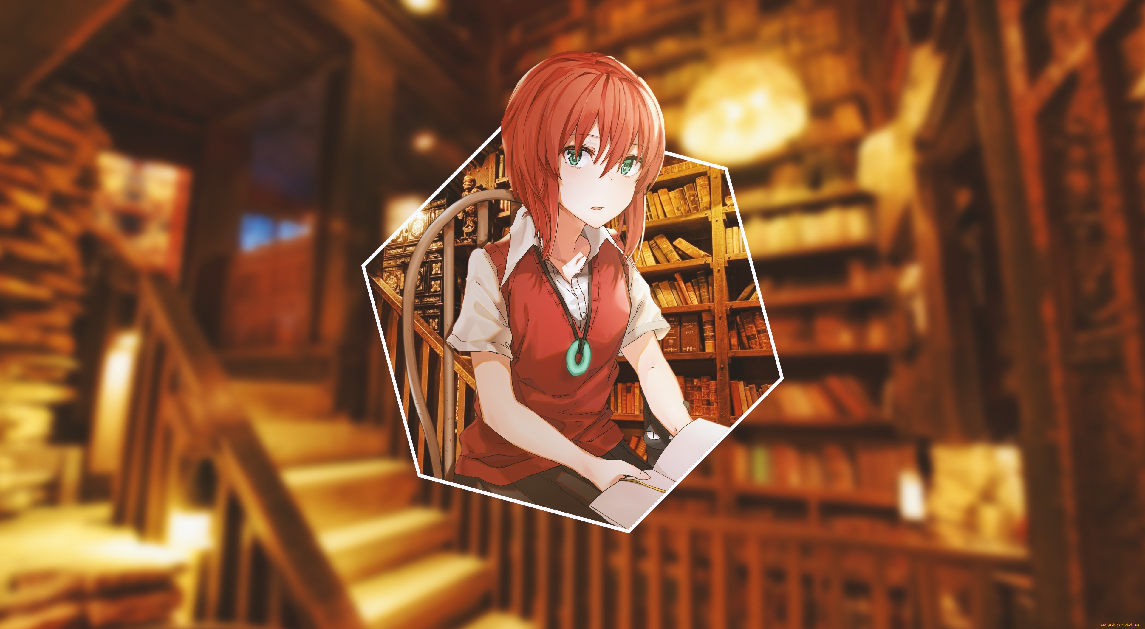 аниме, mahou, tsukai, no, yome, невеста, чародея