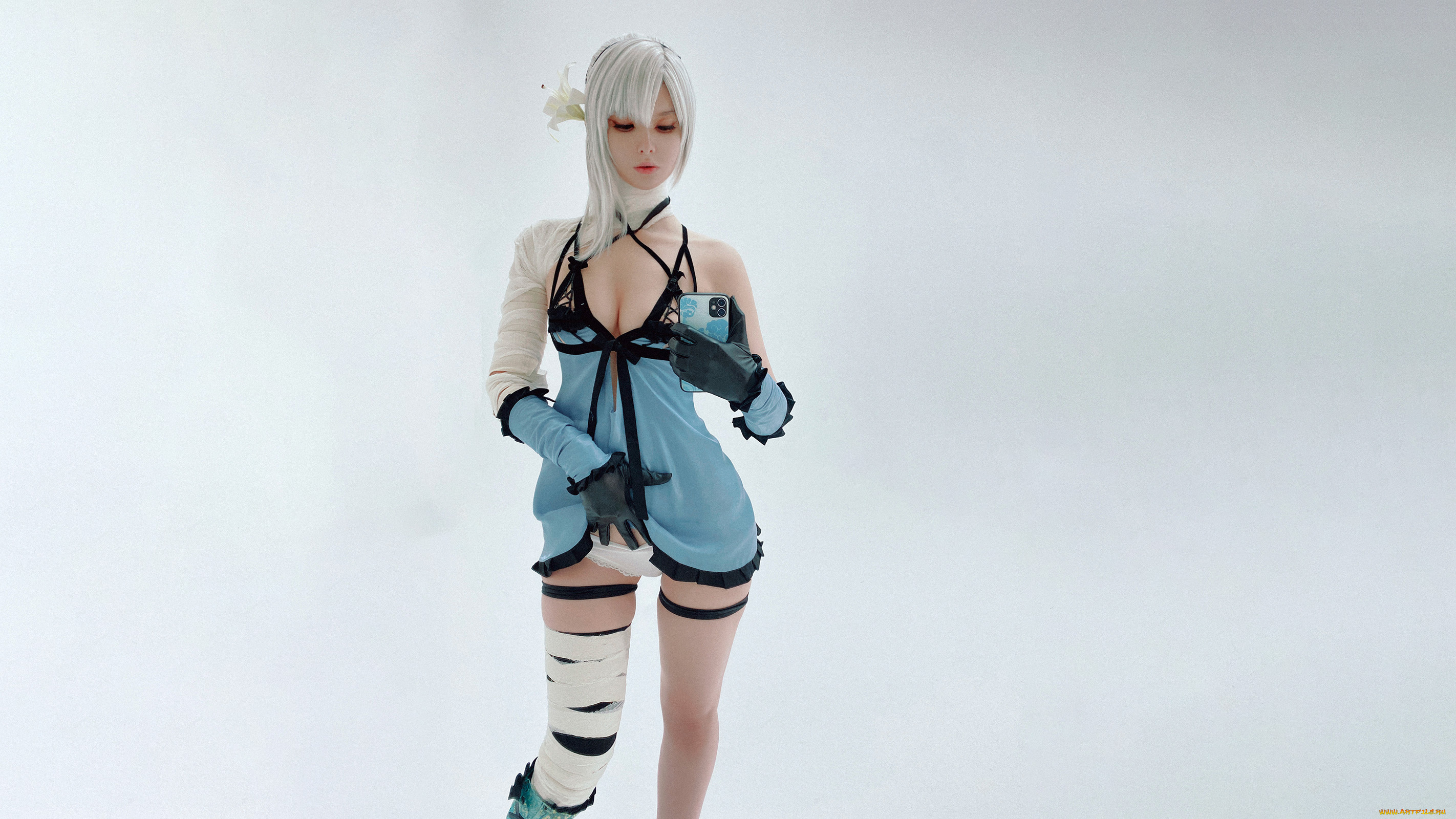 девушки, -, креатив, , косплей, automata, nier, vinnegal