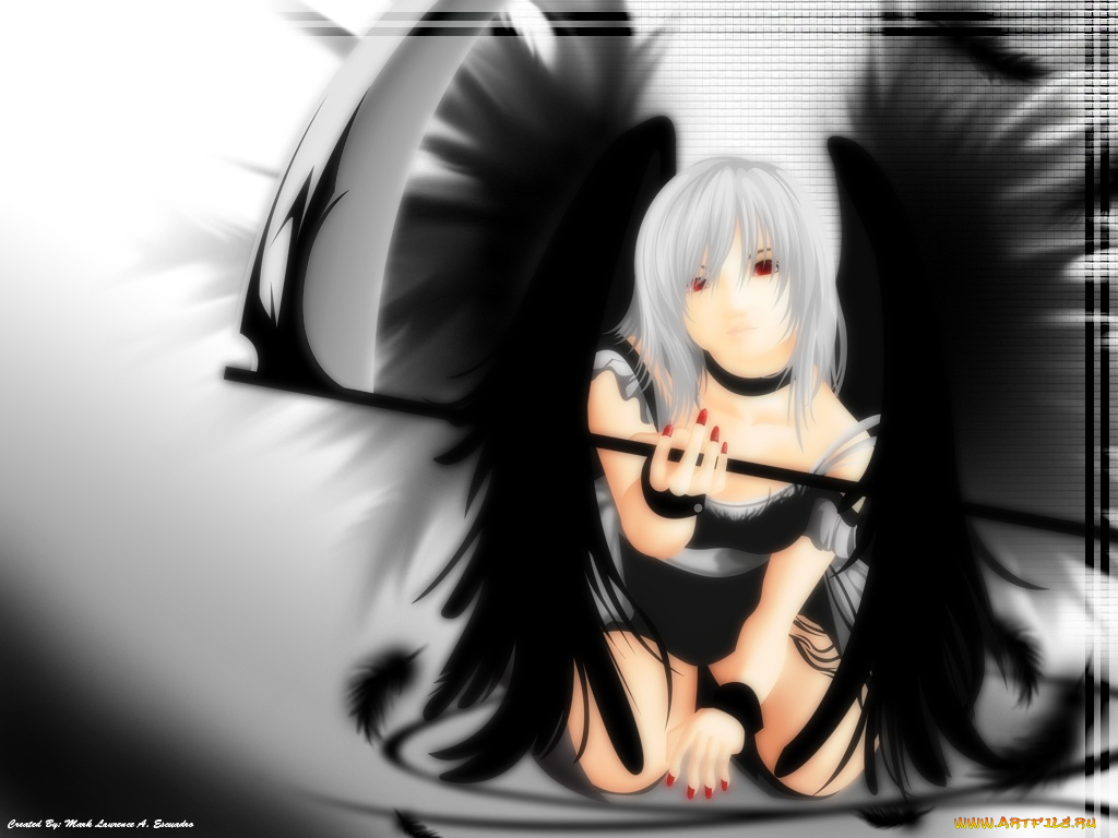 аниме, angels, demons