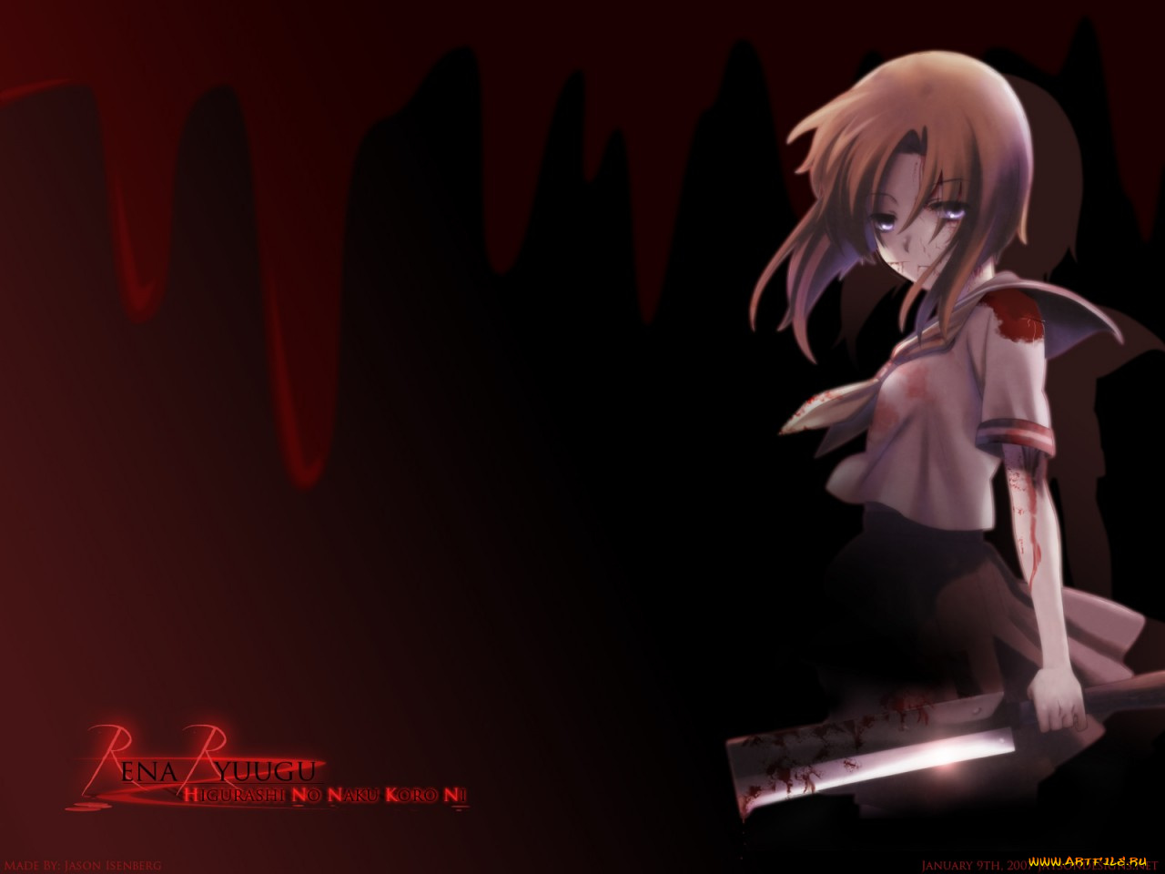 higurashi, no, naku, koro, ni, аниме, ryuuguu, rena