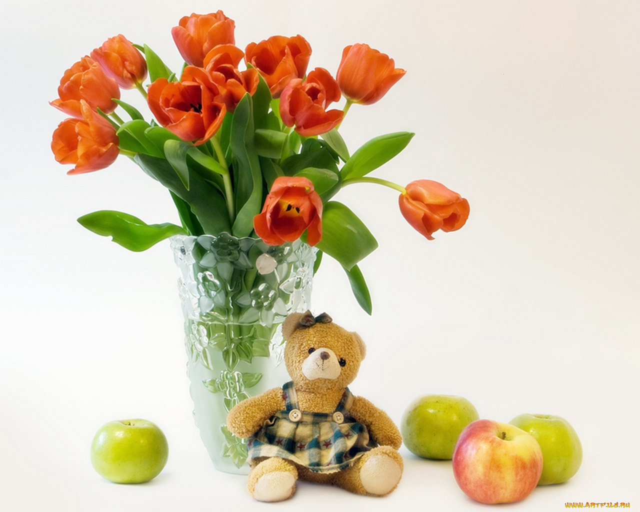 julia, art, девичья, весна, цветы, тюльпаны