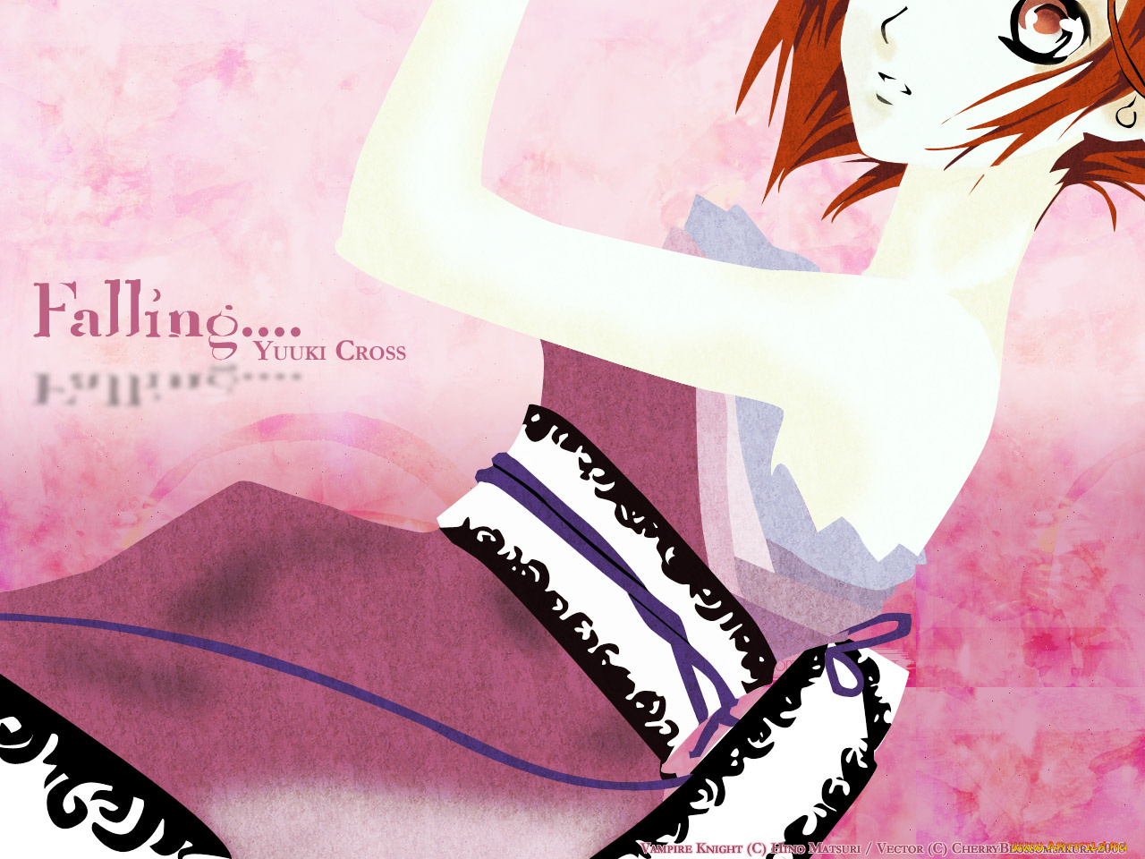 аниме, vampire, knight